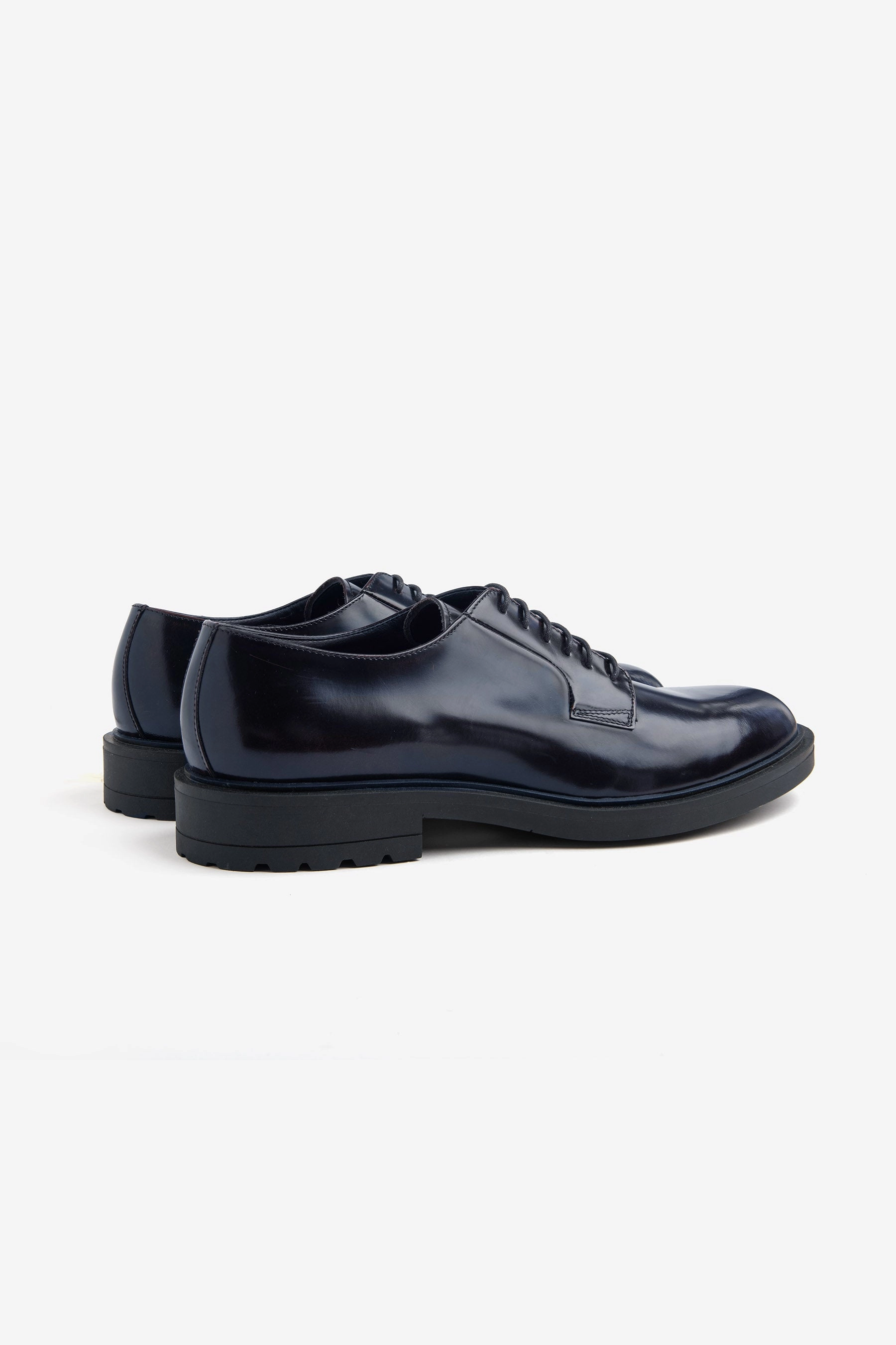 Brooklyn Derby Shoe Scarpa classica derby blu