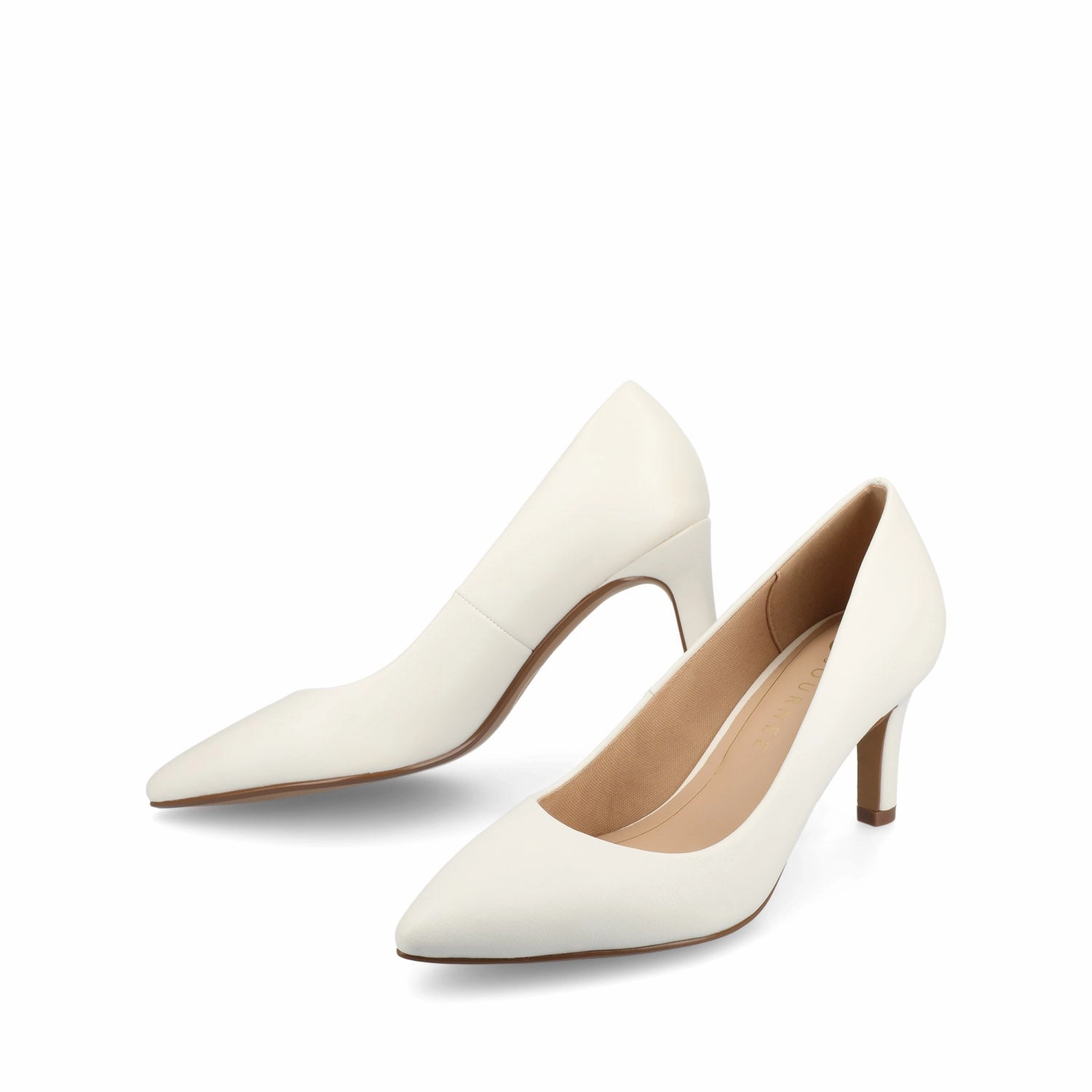 SCYLEE STILETTO PUMP HEELS IN VEGAN LEATHER High Heel Booties