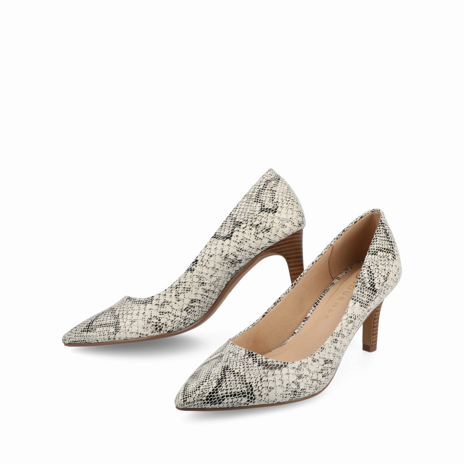 Low Spark Of The High Heeled SCYLEE STILETTO PUMP HEELS IN VEGAN LEATHER