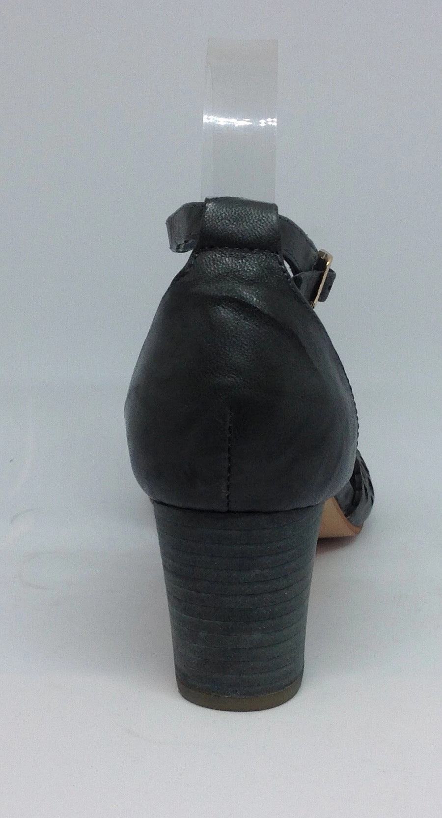 Django & Juliette Cavila ~ Teal ~ Tan ~ Leather Heel Platform High Heel Mules