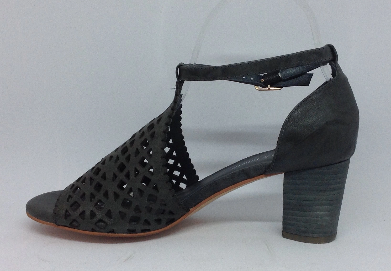 Big Booty And High Heels Django & Juliette Cavila ~ Teal ~ Tan ~ Leather Heel