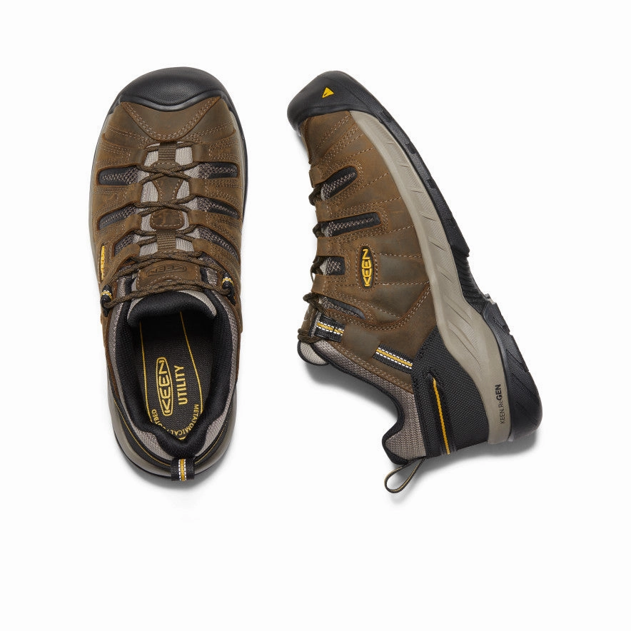 Woods Hiking Boots Men's Flint II (Soft Toe)  |  Cascade Brown/Golden Rod
