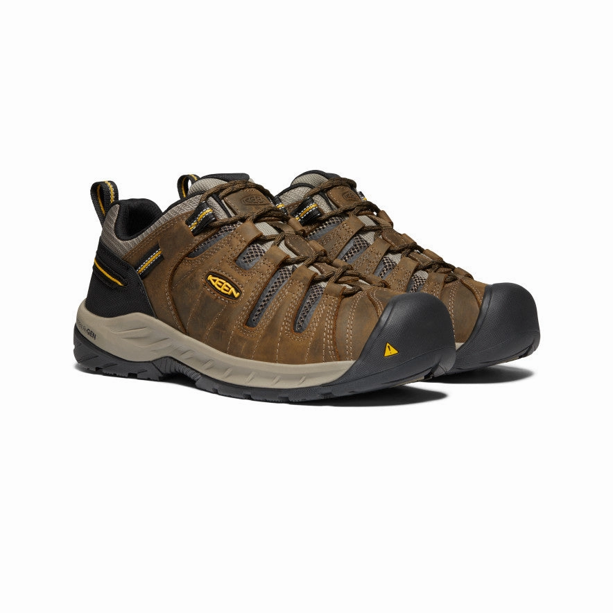 Men's Flint II (Soft Toe)  |  Cascade Brown/Golden Rod Best Hiking Boots For Morton's Neuroma