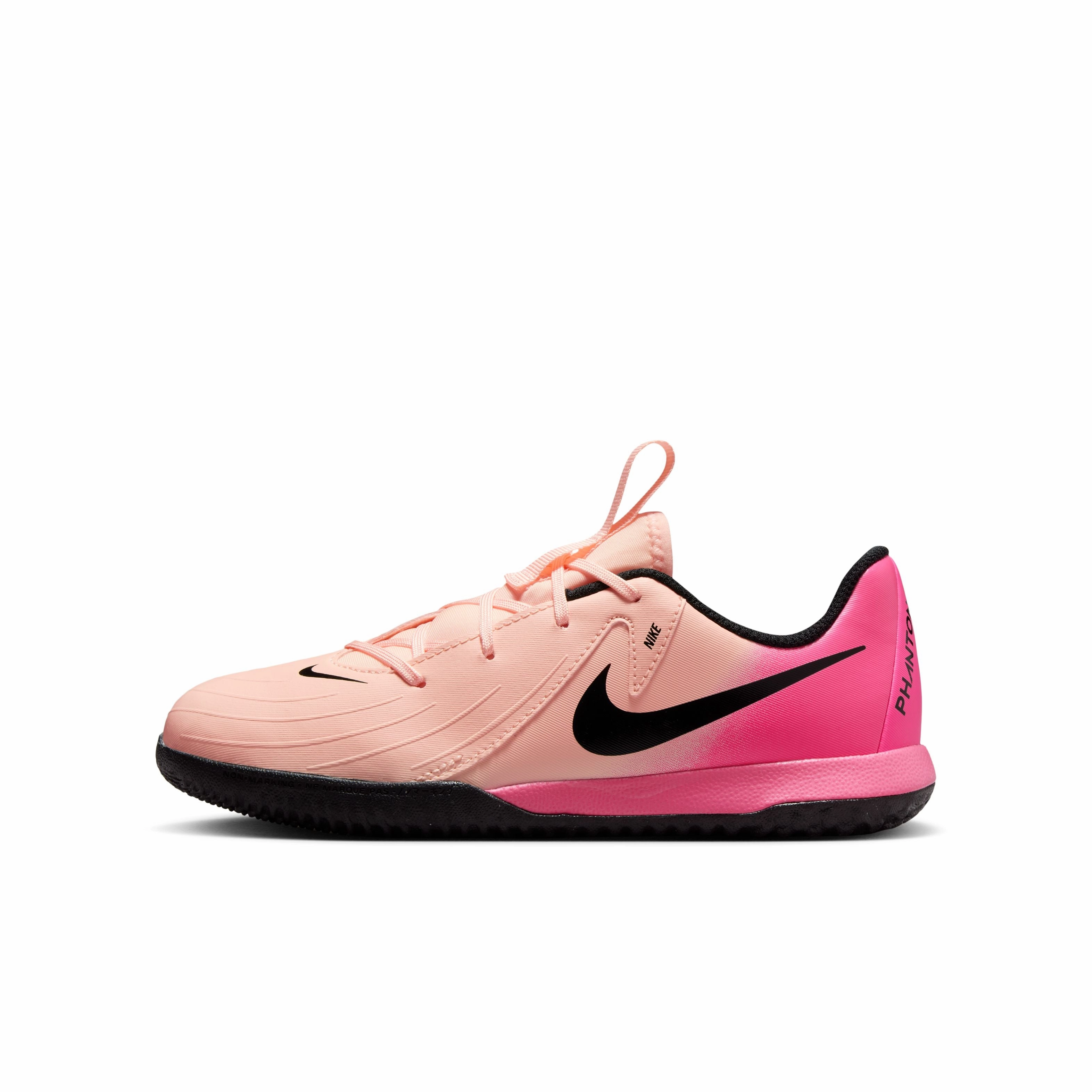 Nike Jr. Phantom GX 2 Academy IC Indoor Soccer Futsal Crimson Pink Difference Between Indoor And Outdoor Soccer Cleats
