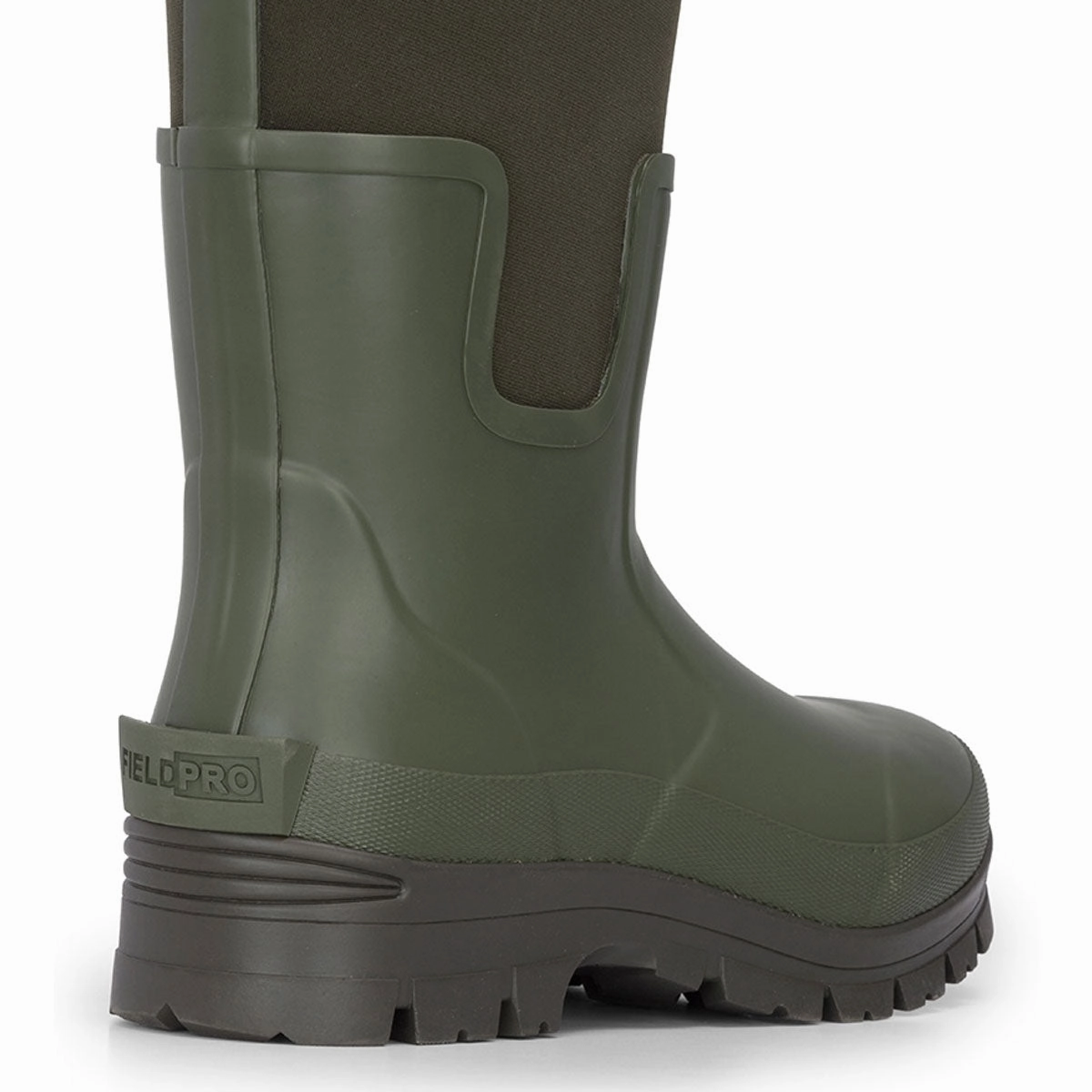 HOGGS OF FIFE Newport Neoprene 5mm Wellington Boots - Field Green Vans Boots Hiking