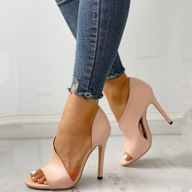 Sexy High Heels Ladies Party Stiletto Shoes Leggings High Heels