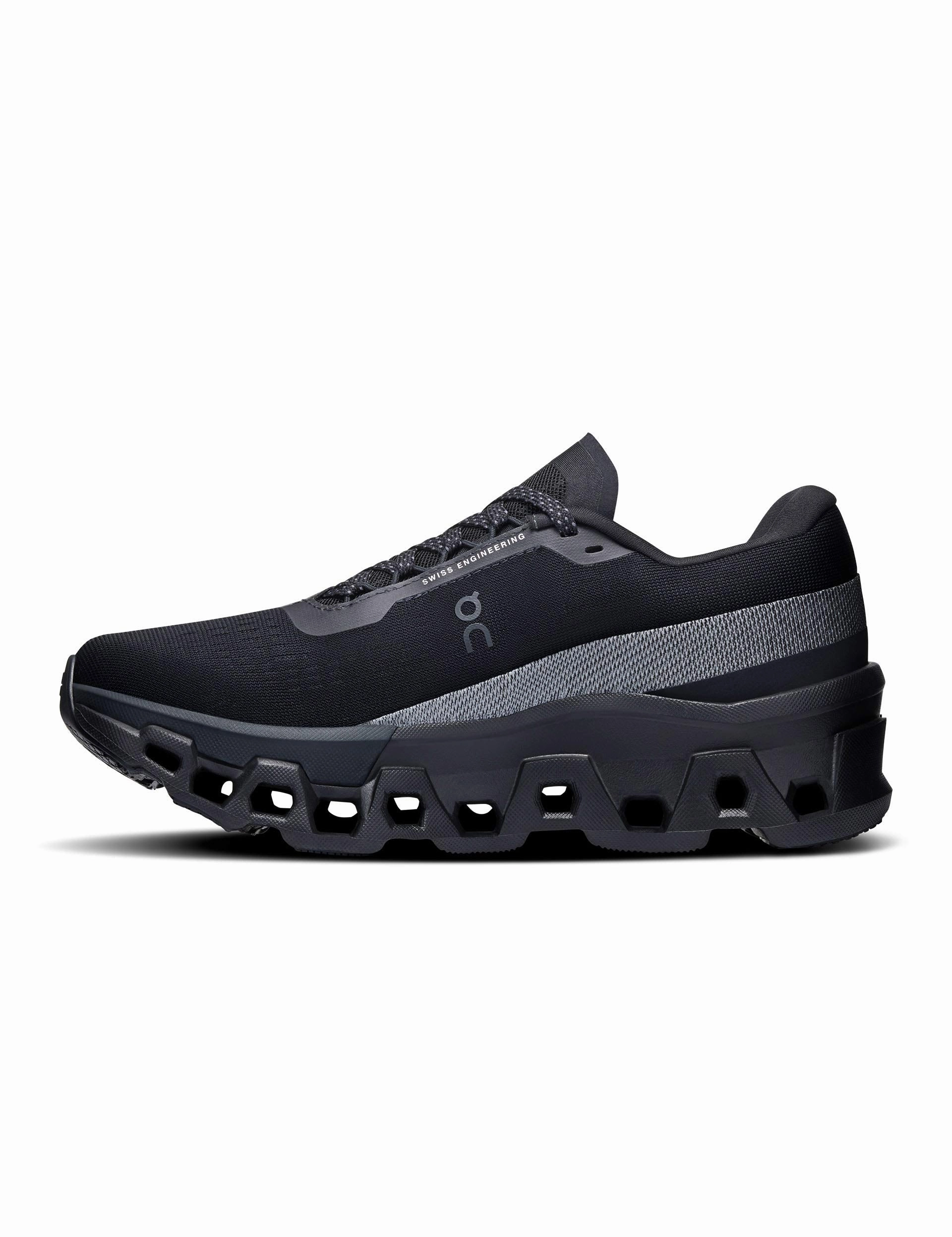 Best High Arch Running Shoes Cloudmonster 2 - Black/Eclipse