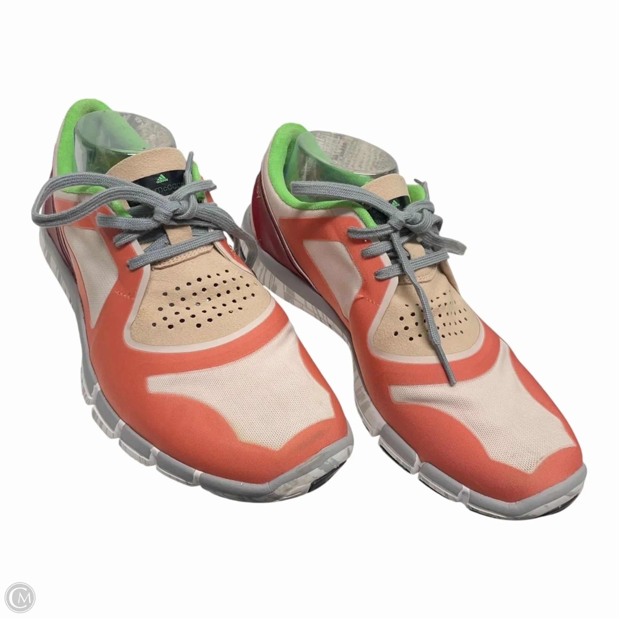 Shoes Athletic By Adidas In Green & Orange, Size: 8 Personalized Adidas Golf Shoes