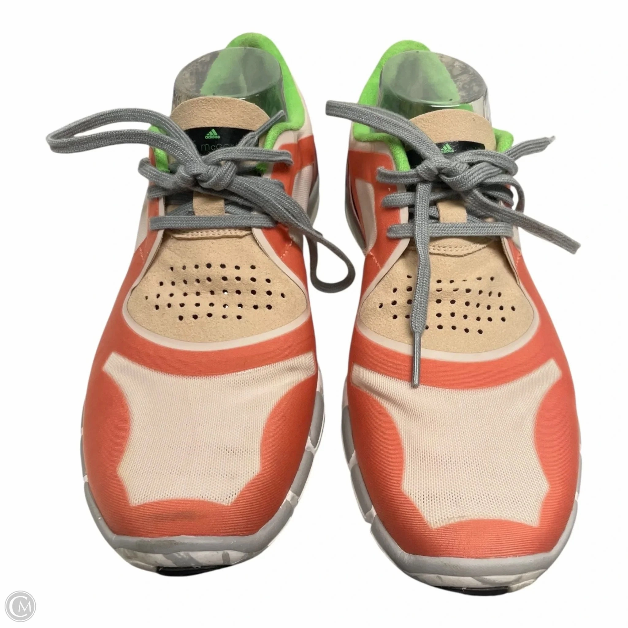 Casual Shoes Adidas Shoes Athletic By Adidas In Green & Orange, Size: 8