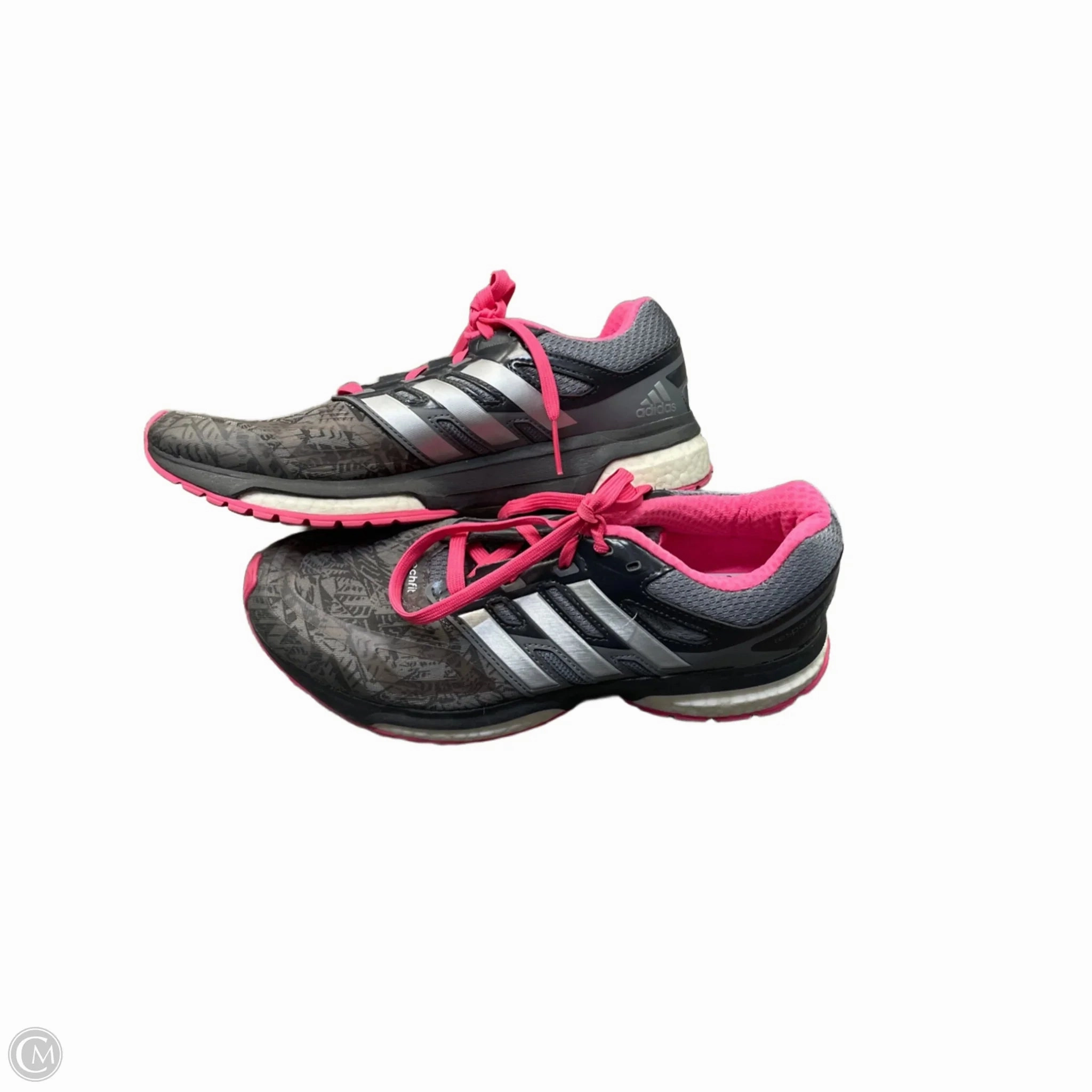Adidas Originals Sl Casual Shoes Shoes Athletic By Adidas In Grey & Pink, Size: 8