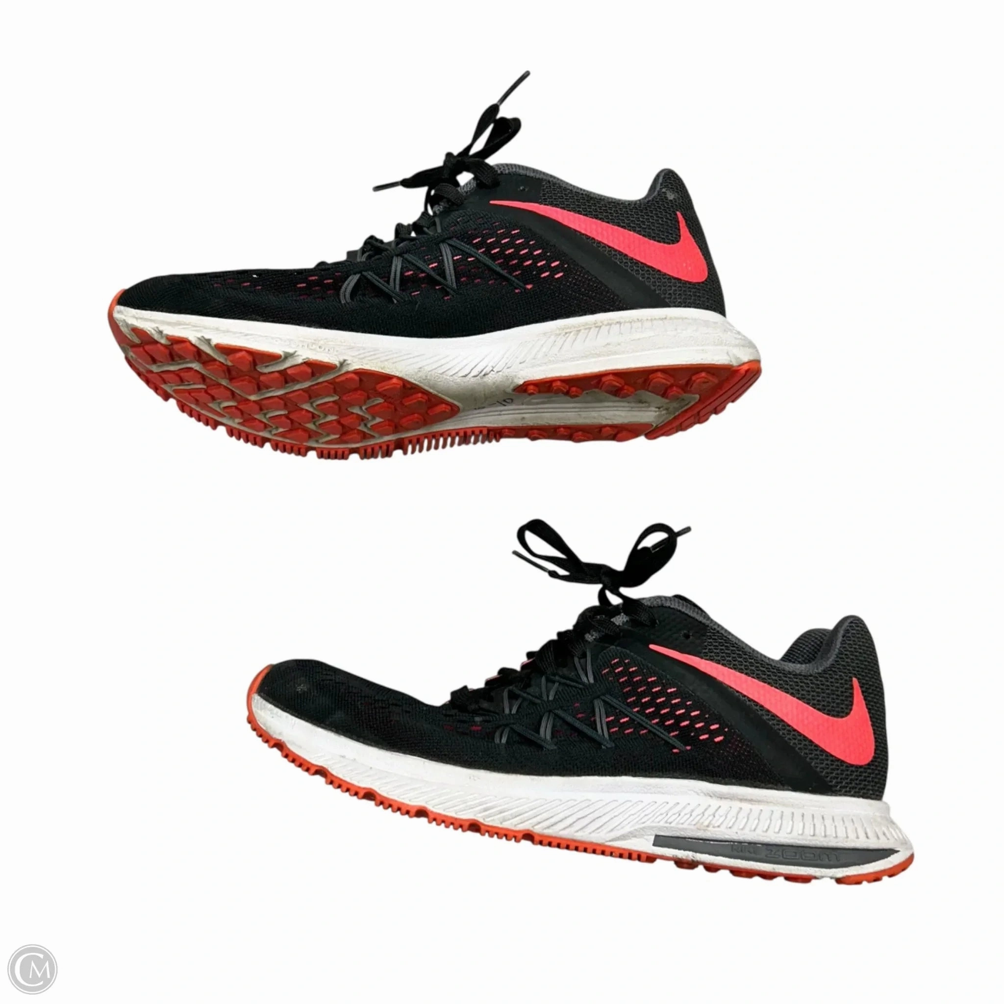 Shoes Athletic By Nike In Black & Pink, Size: 8 Nike Interact Run Road Running Shoes