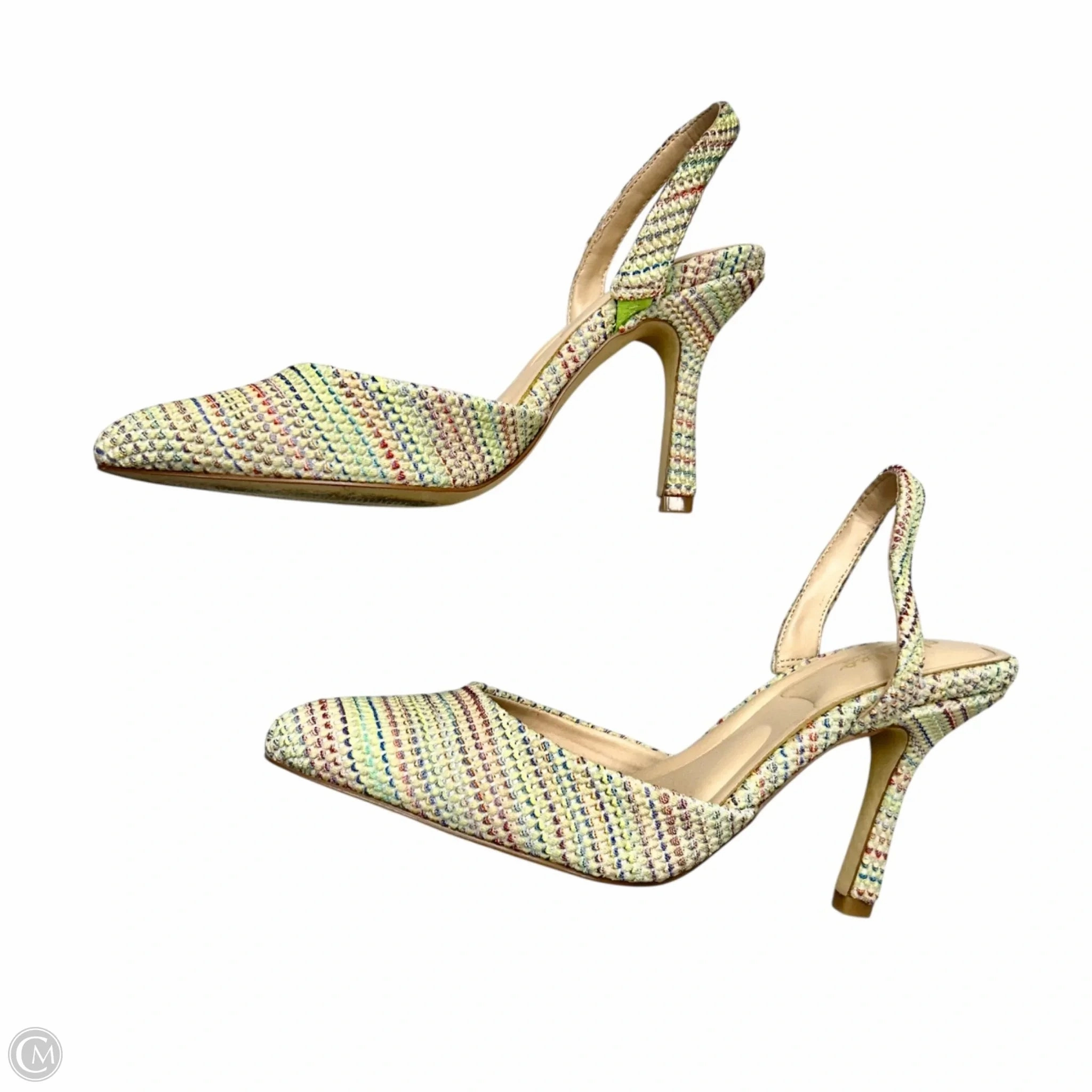 High Heel Rain Shoes Shoes Heels Kitten By Charles By Charles David In Multi-colored, Size: 8