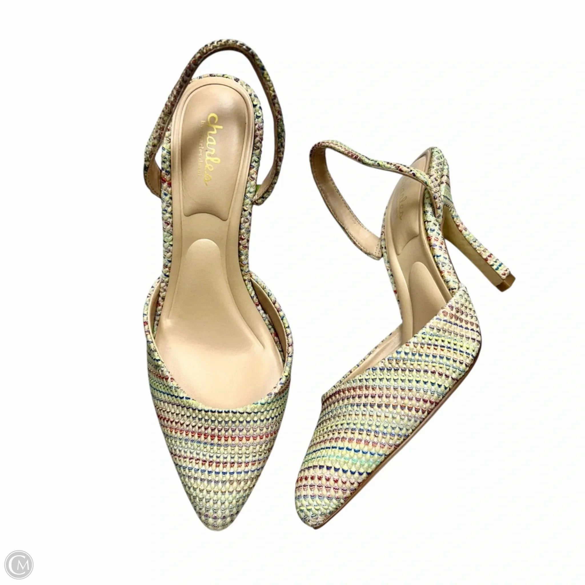 High Heel Shoe Wine Holder Shoes Heels Kitten By Charles By Charles David In Multi-colored, Size: 8