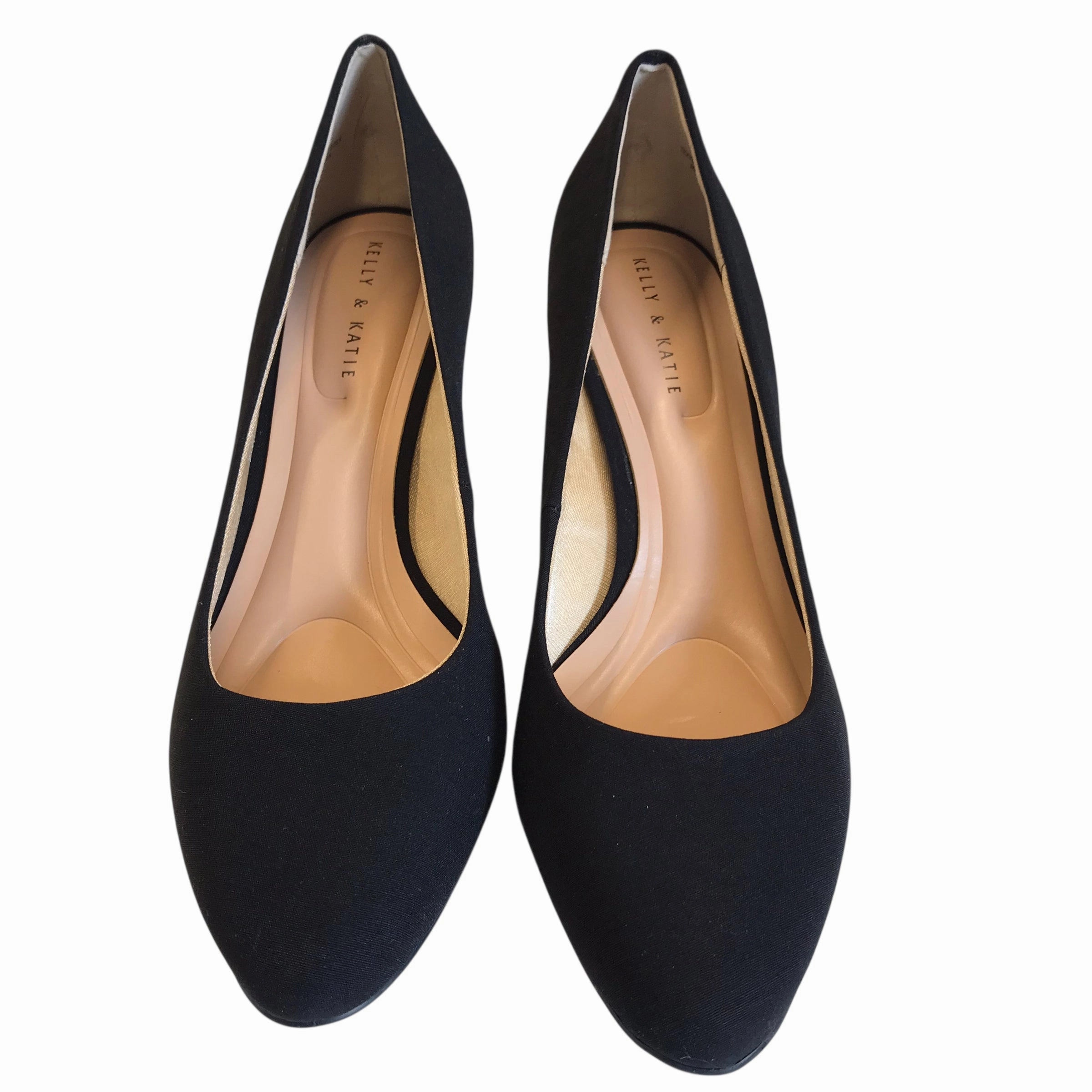 Shoes Heels Kitten By Kelly And Katie In Black, Size:8 Holographic High Heels