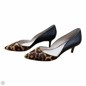 Shoes Heels Kitten By Louise Et Cie In Animal Print, Size: 7.5 High Heels Dillards