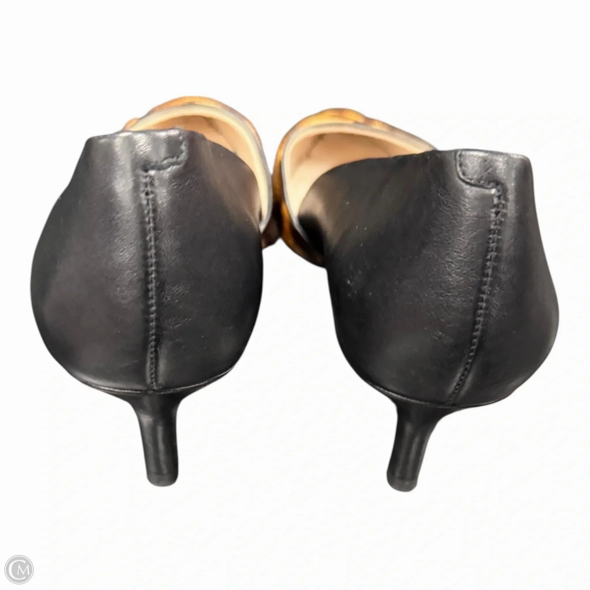 Tie Up High Heels Shoes Heels Kitten By Louise Et Cie In Animal Print, Size: 7.5