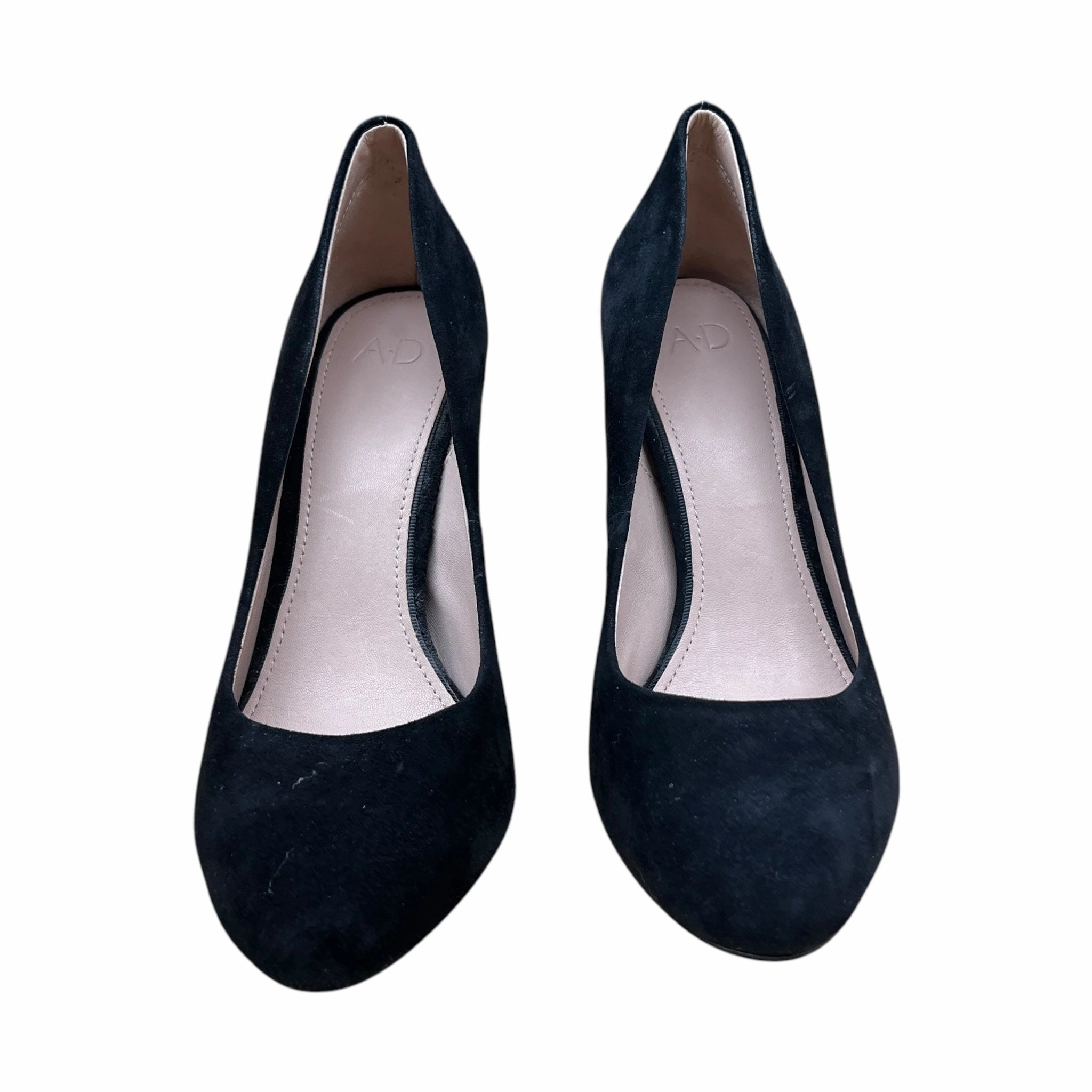 Houndstooth High Heels Shoes Heels Stiletto By A&D  In Black, Size:6