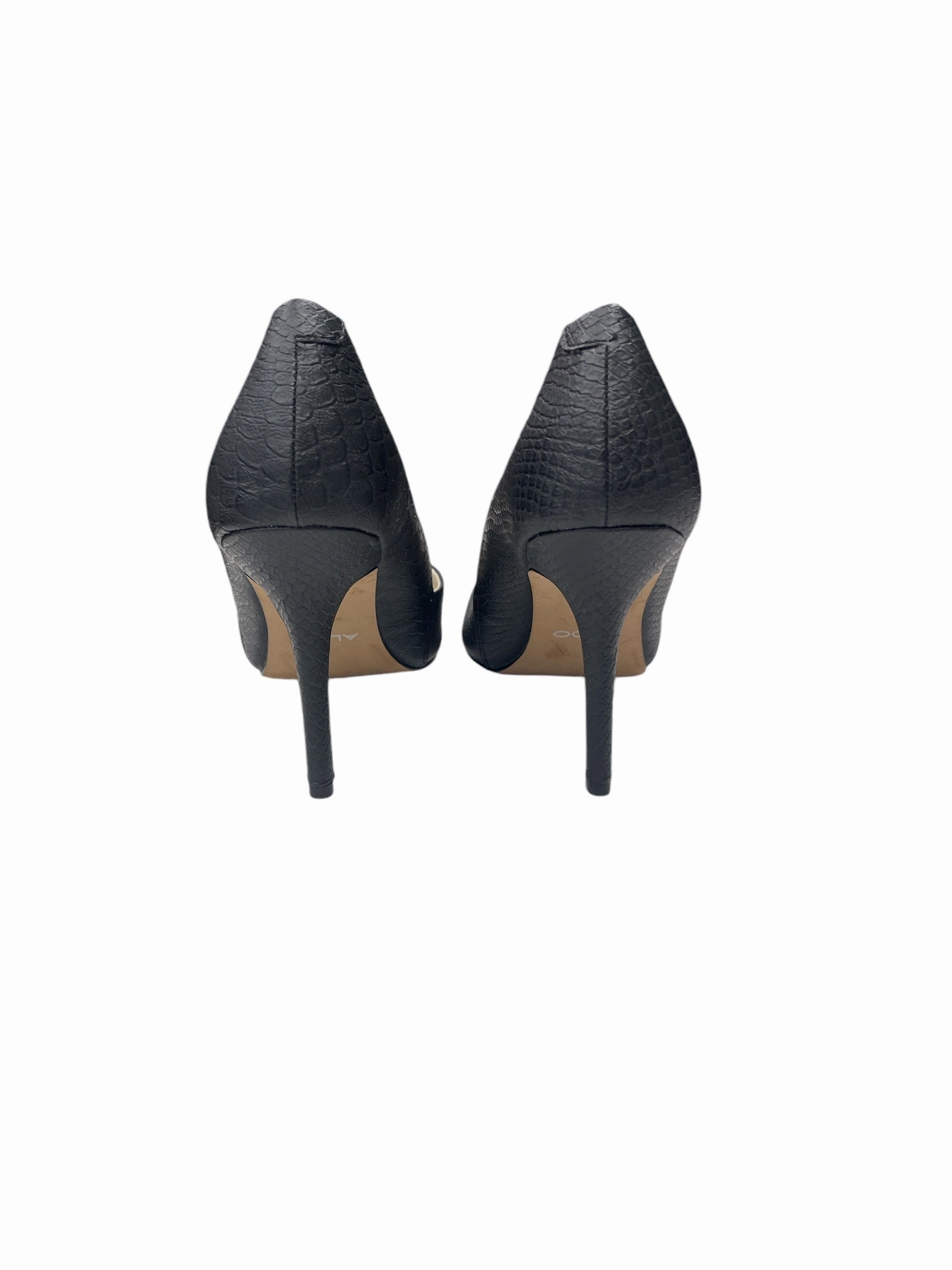 Shoes Heels Stiletto By Aldo In Black, Size: 8.5 Most Expensive Brand