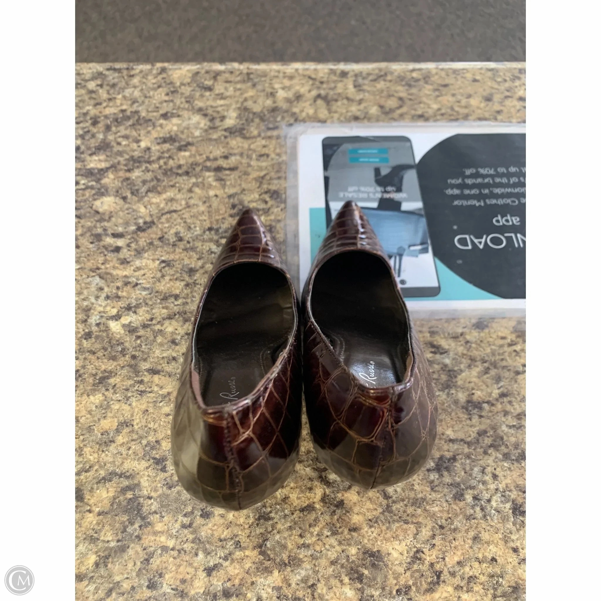 High Heels Fashion Shoes Heels Stiletto By Charlotte Russe In Brown, Size: 8