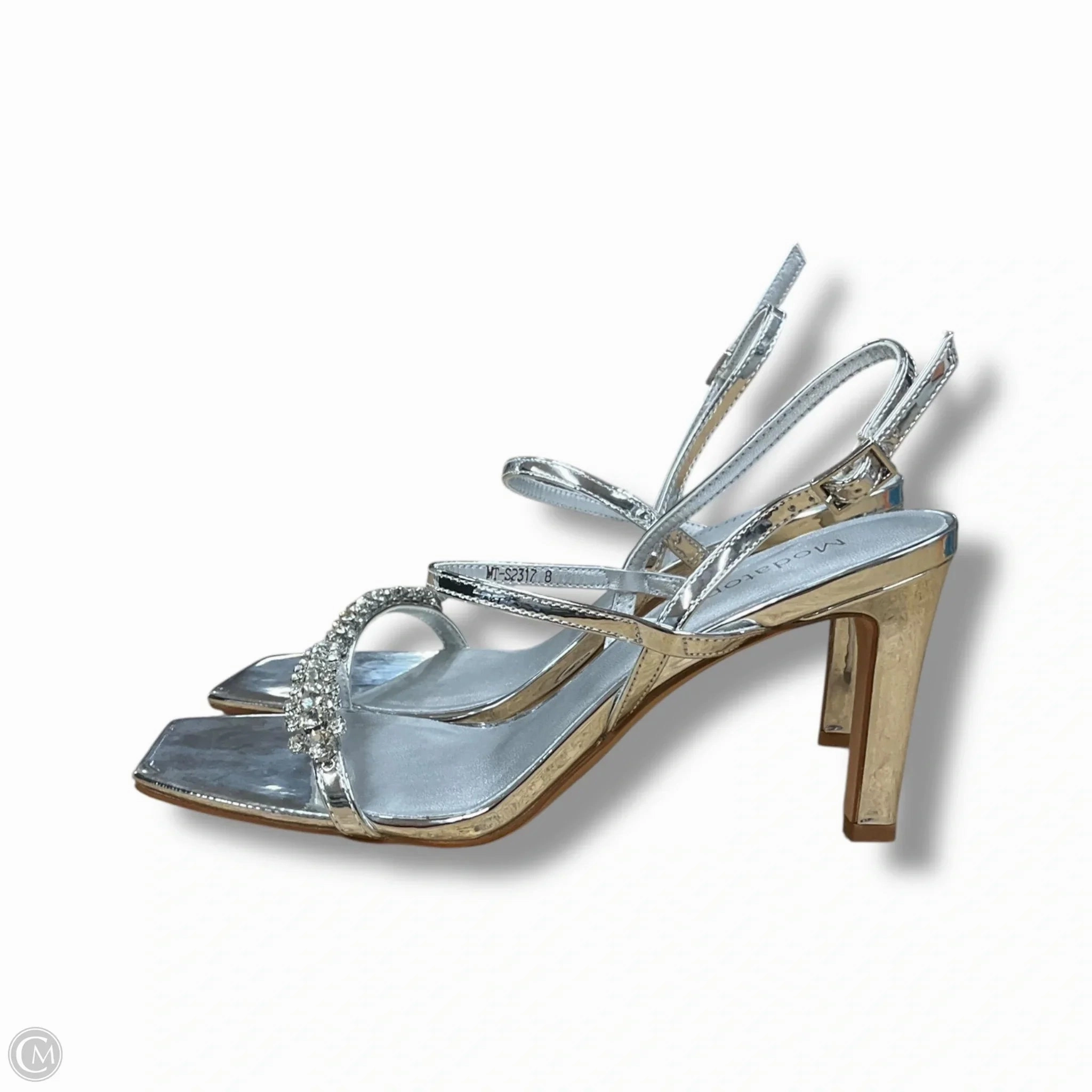 Shoes Heels Stiletto By Clothes Mentor In Silver, Size: 8 High Heel Pads For Shoes