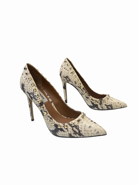 High Heel Replacement SHOES HEELS STILETTO by STEVE MADDEN In SNAKESKIN PRINT, Size: 8