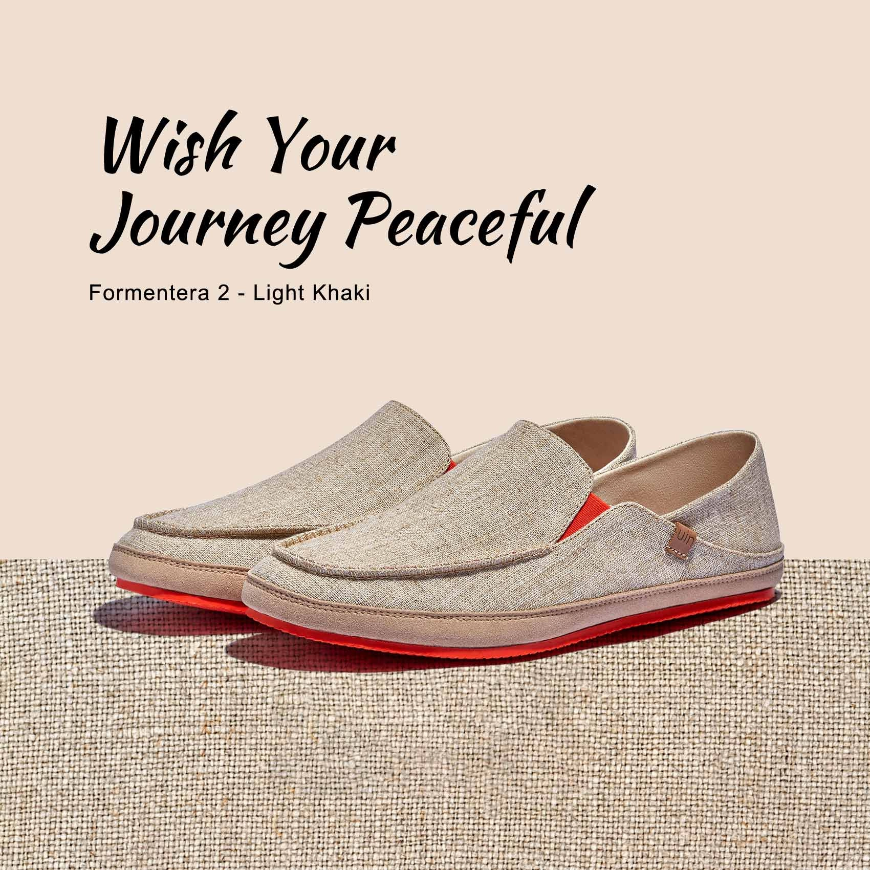 Portland Leather Loafers Light Khaki Formentera II Men