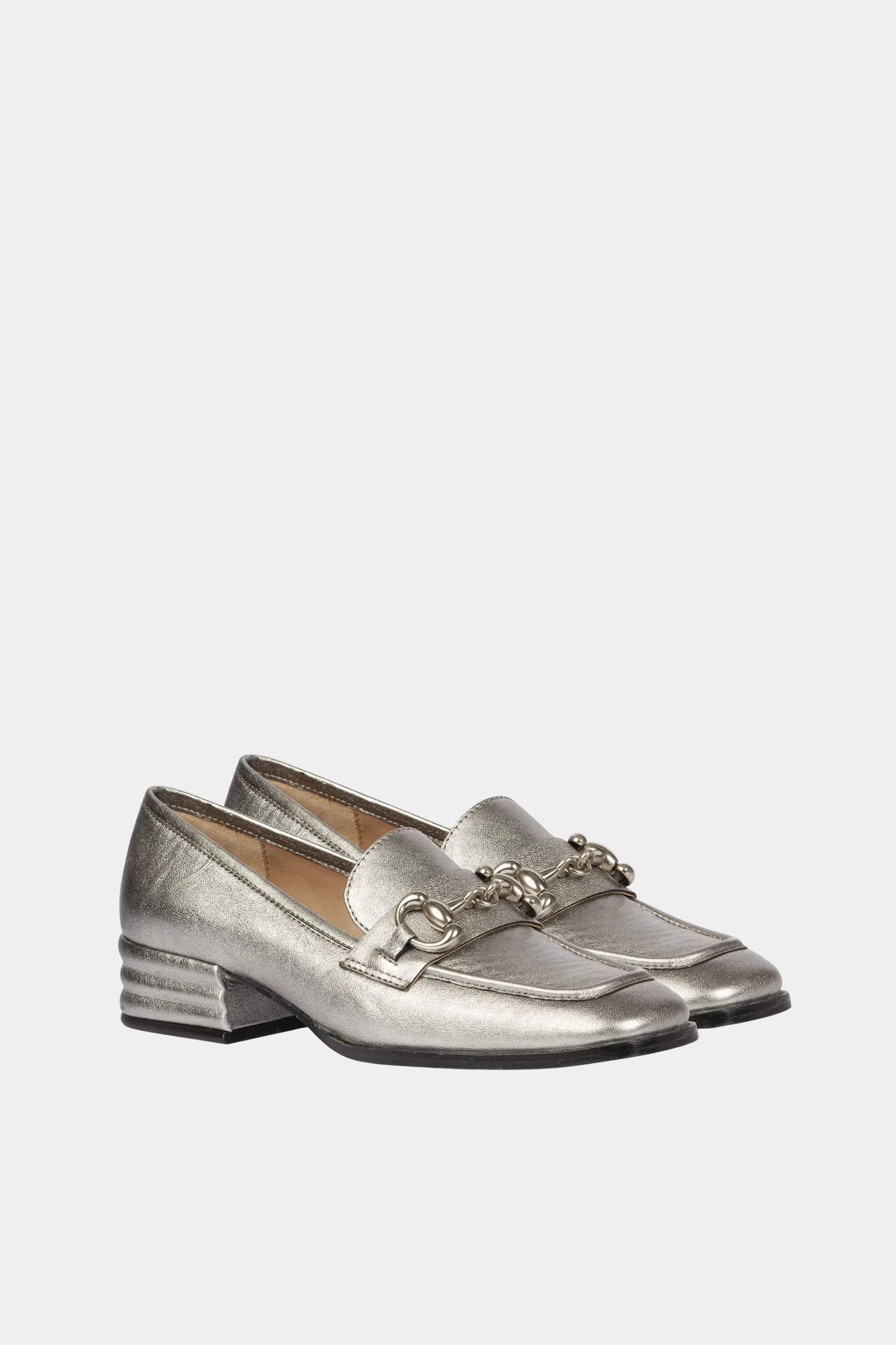 Penny Loafers Wikipedia Saint G - Jacqueline Metallic Loafers Footwear