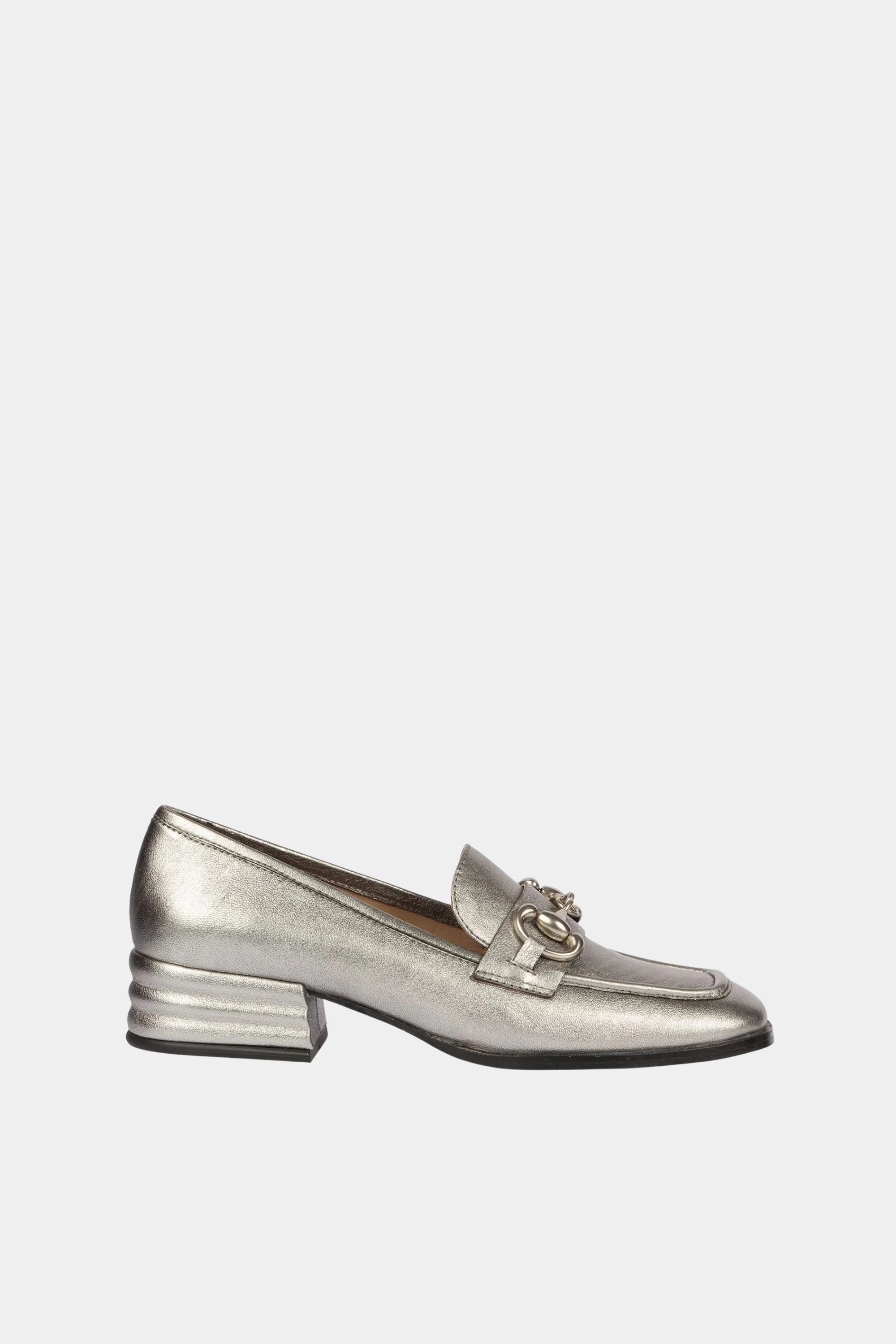 New Republic Loafers Saint G - Jacqueline Metallic Loafers Footwear
