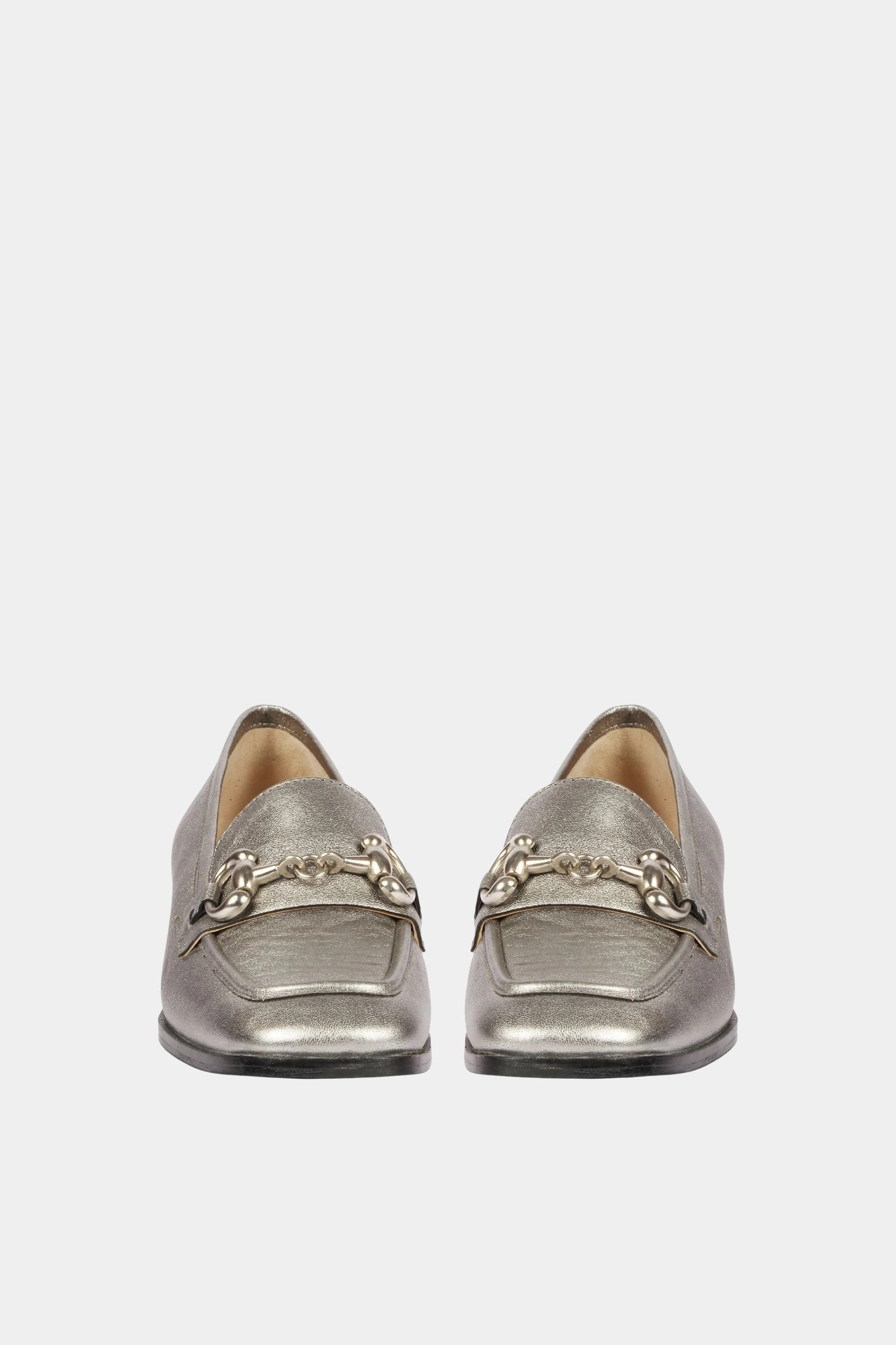 Saint G - Jacqueline Metallic Loafers Footwear Loafers For Bunions