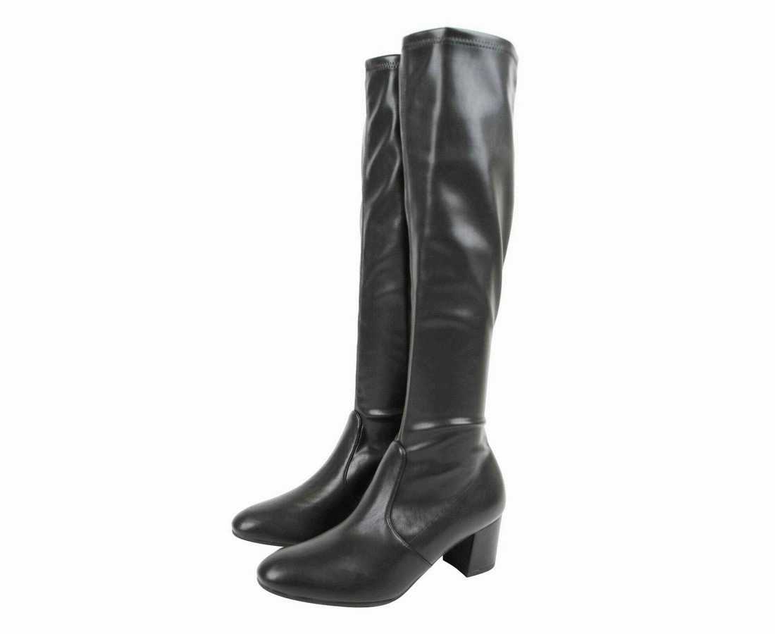 Gibi Knee High Boot Stuart Weitzman Women's Frannie Nappa Leather Knee-High Boot (36 / 5.5 B)