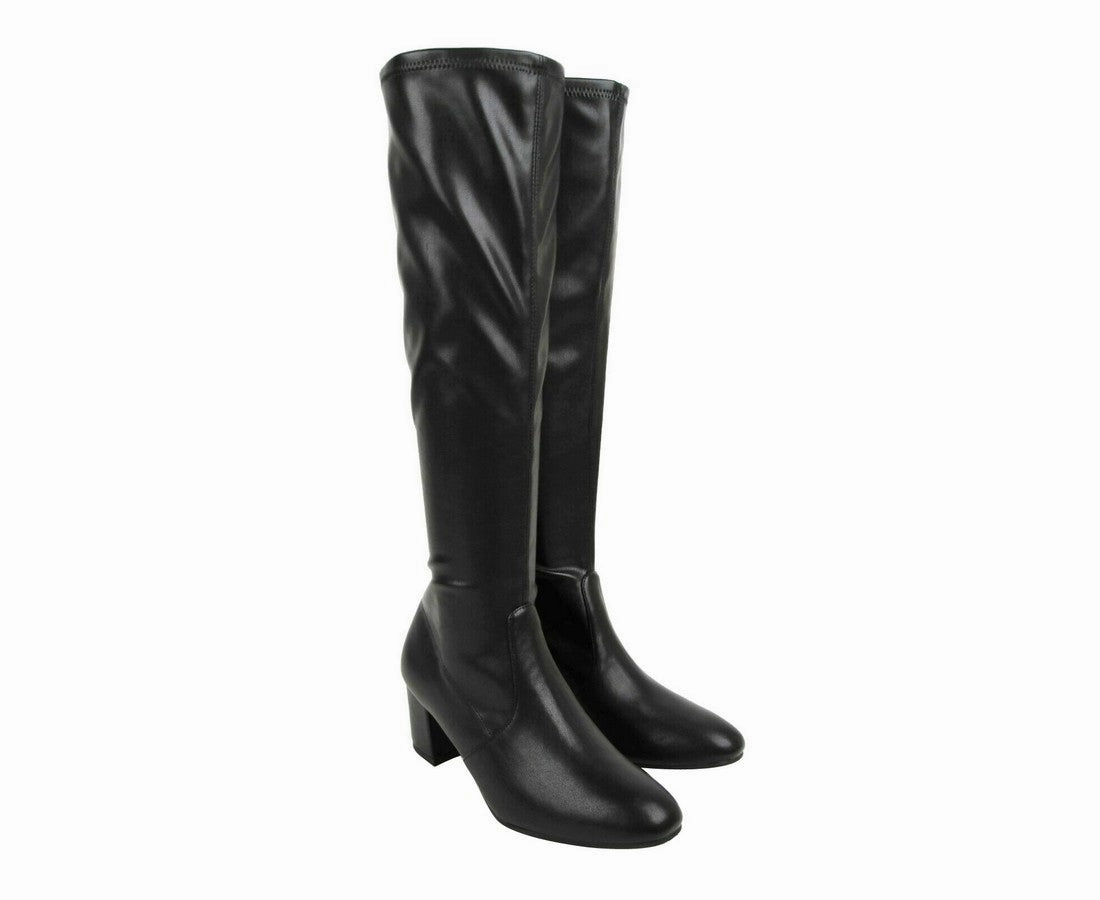 Knee High Boots 5cm Heel Stuart Weitzman Women's Frannie Nappa Leather Knee-High Boot (36 / 5.5 B)