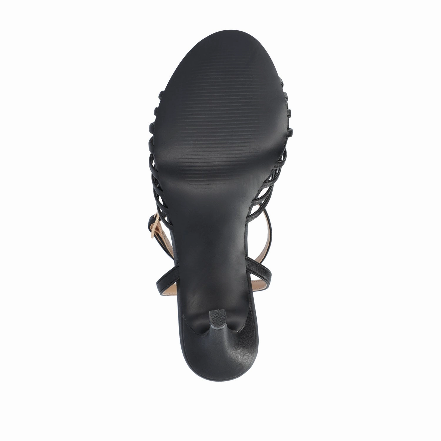 VANITA STILETTO HEELS IN VEGAN LEATHER IN WIDE High Heels With Strap