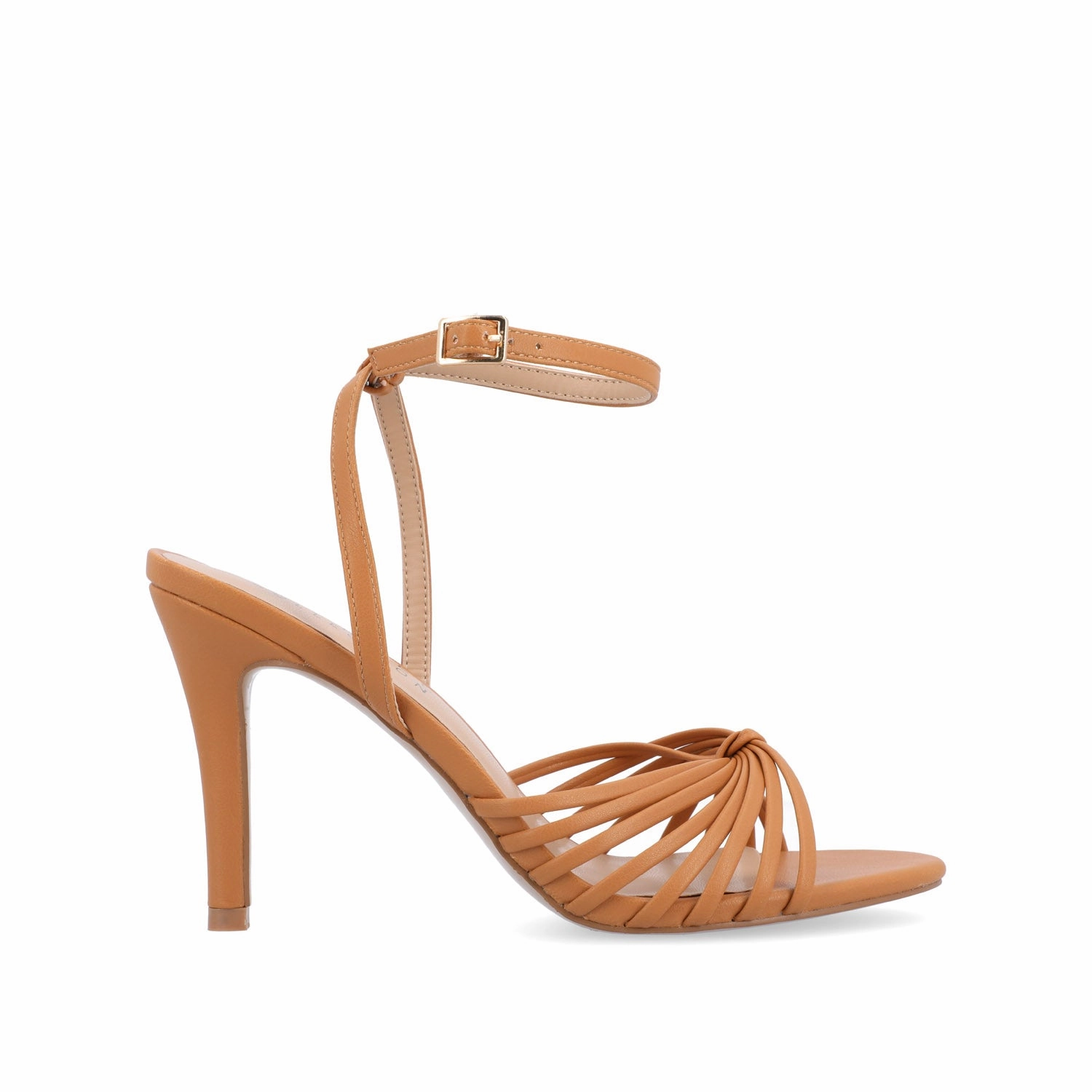 VANITA STILETTO HEELS IN VEGAN LEATHER IN WIDE Wrapped High Heels