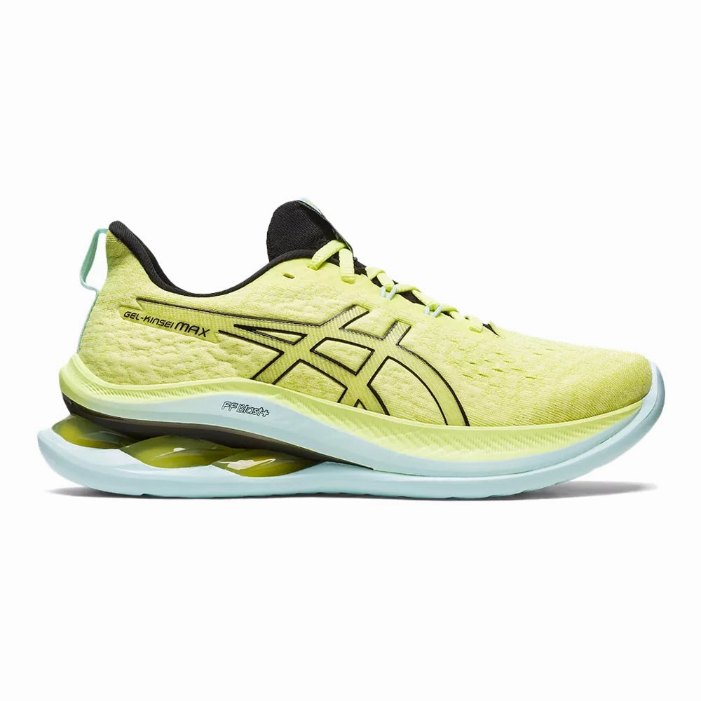 High-top Asics Sky Elite Flytefoam 2 Volleyball Shoes Women's Asics Gel-Kinsei Max, Glow Yellow/Black, 10.5 B Medium