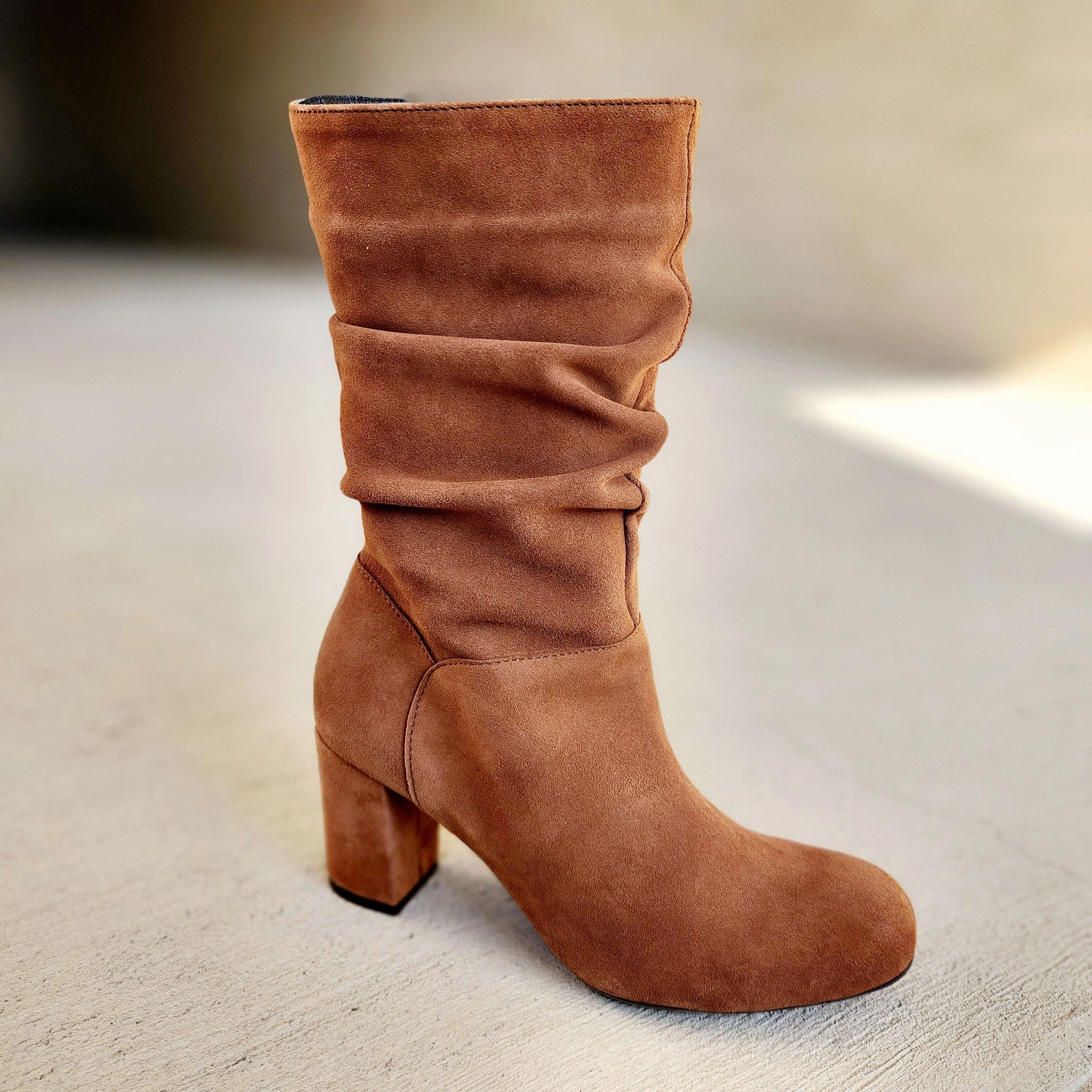 Eric Michael - Poppy Ladies Black Boots Knee High