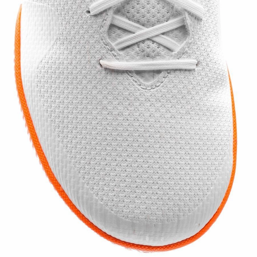 Nike Air Max 270 Shoes Nike Mercurial VaporX 12 Academy IC Indoor Soccer Shoes - White/Cool Grey/Orange