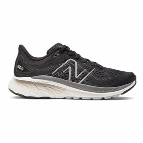 New Balance All Blacks Women's New Balance Fresh Foam X 860v13, Black/Castlerock, 5 B Medium