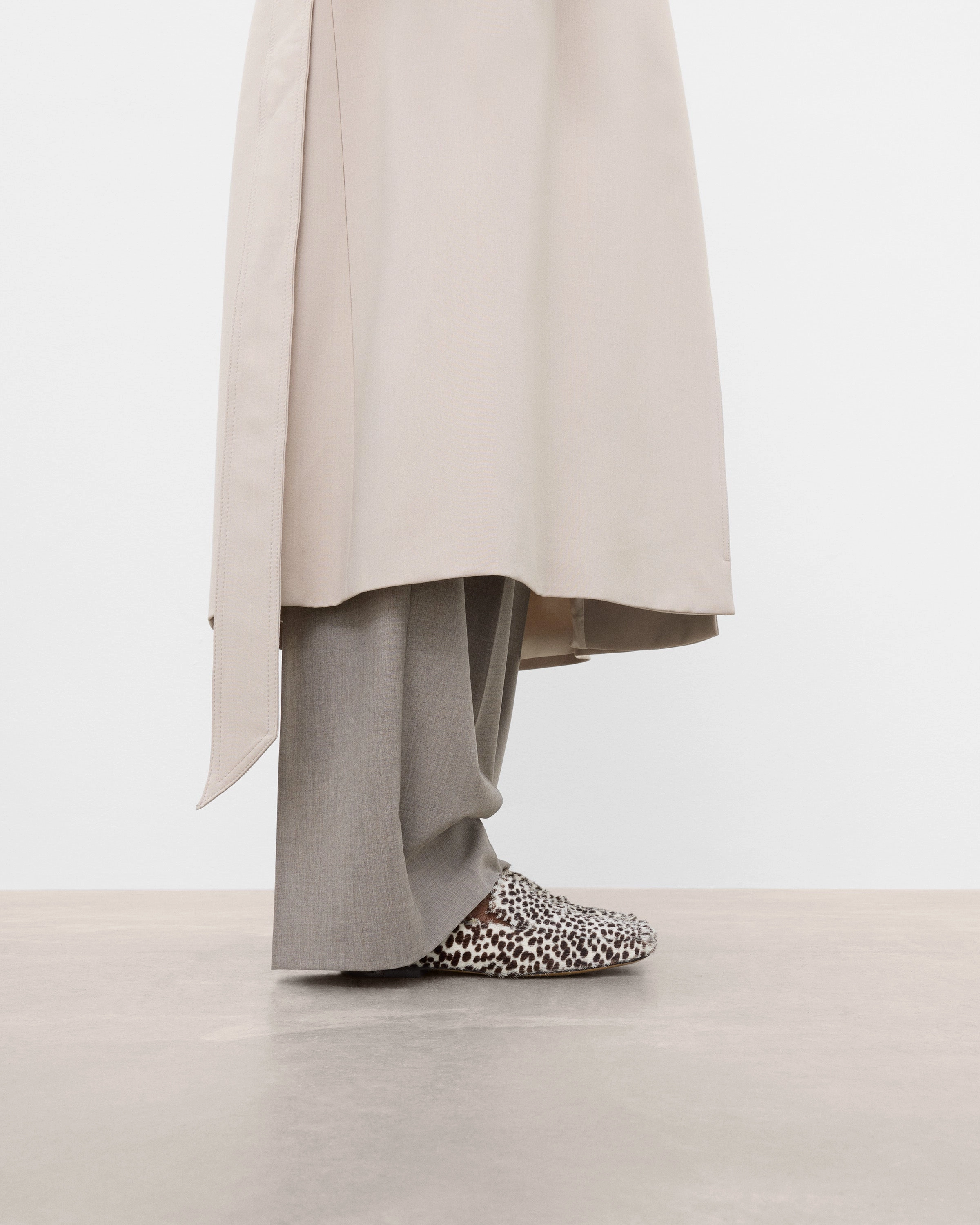 Loafers Size 12 Ellis Leather Hair Chocolate Dot