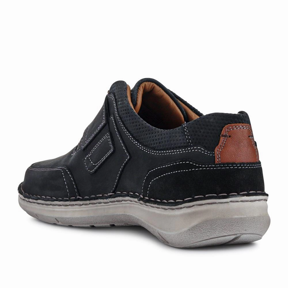 Tc Pro Climbing Shoe Resole Wide-Fit Leather Touch-Fasten Shoes - JOSEF41507 / 327 047 - Navy