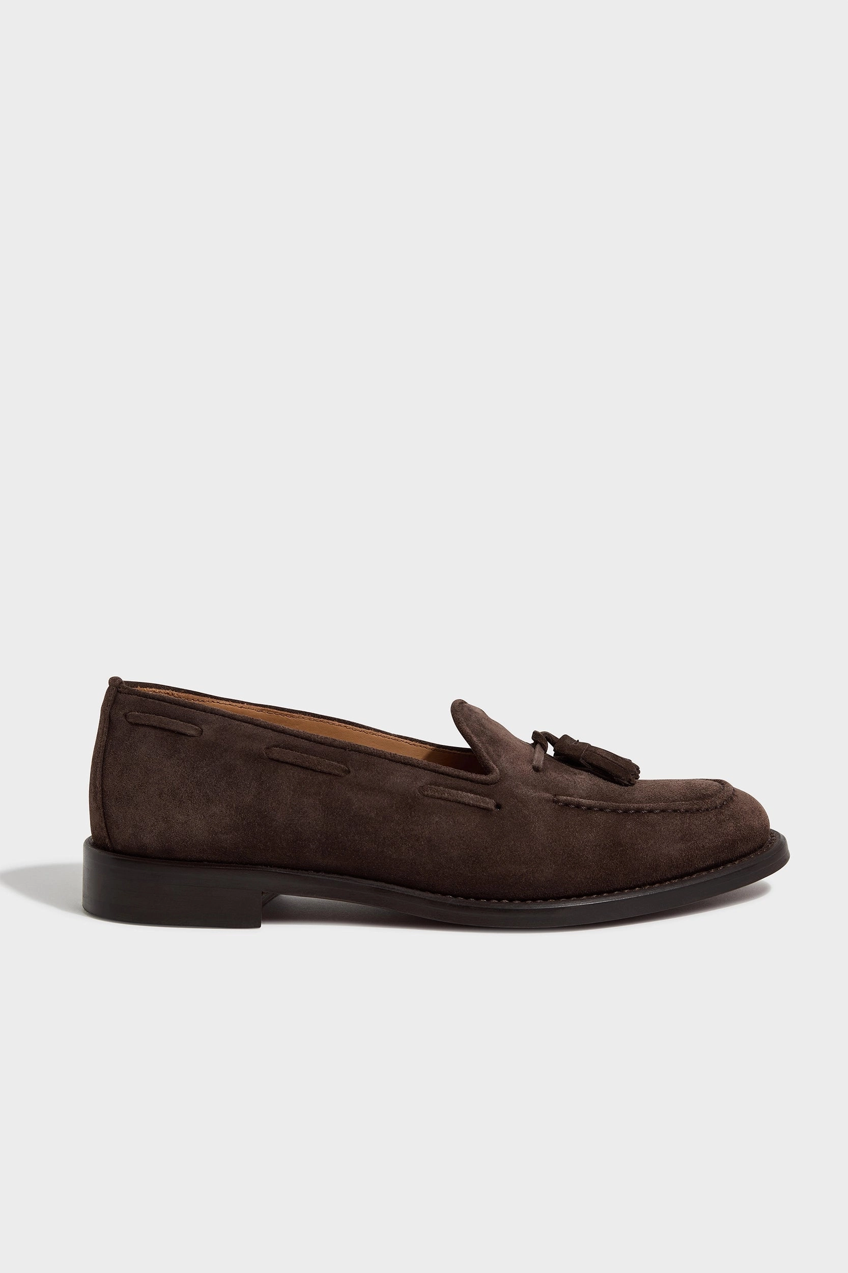 Brown suede tassel loafers - Made In Italy Penny Loafers With Socks
