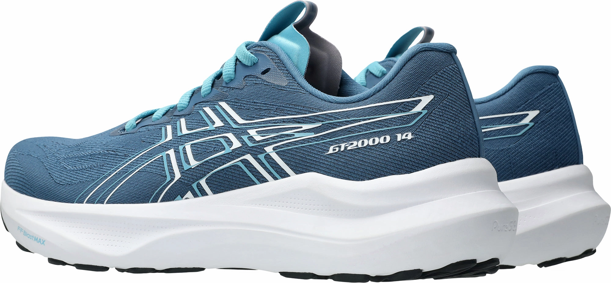 Asics GT 2000 14 Womens Running Shoes - Blue Asics Tiger Running Shoes