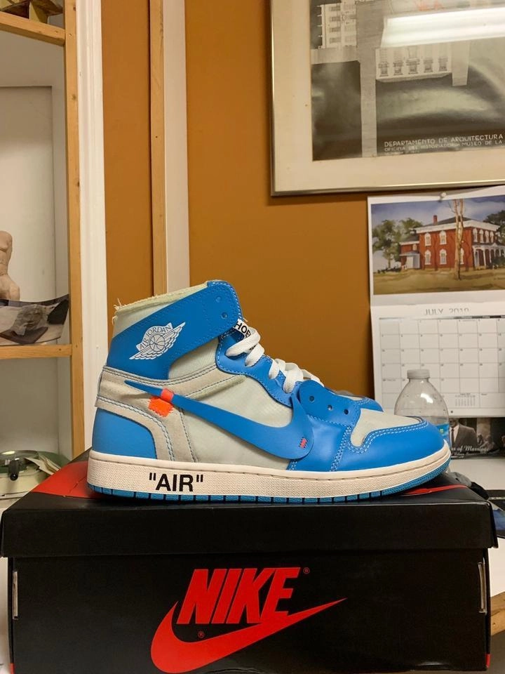 Nike Devin Booker Shoes NIKE - AIR JORDAN 1 X OFF-WHITE