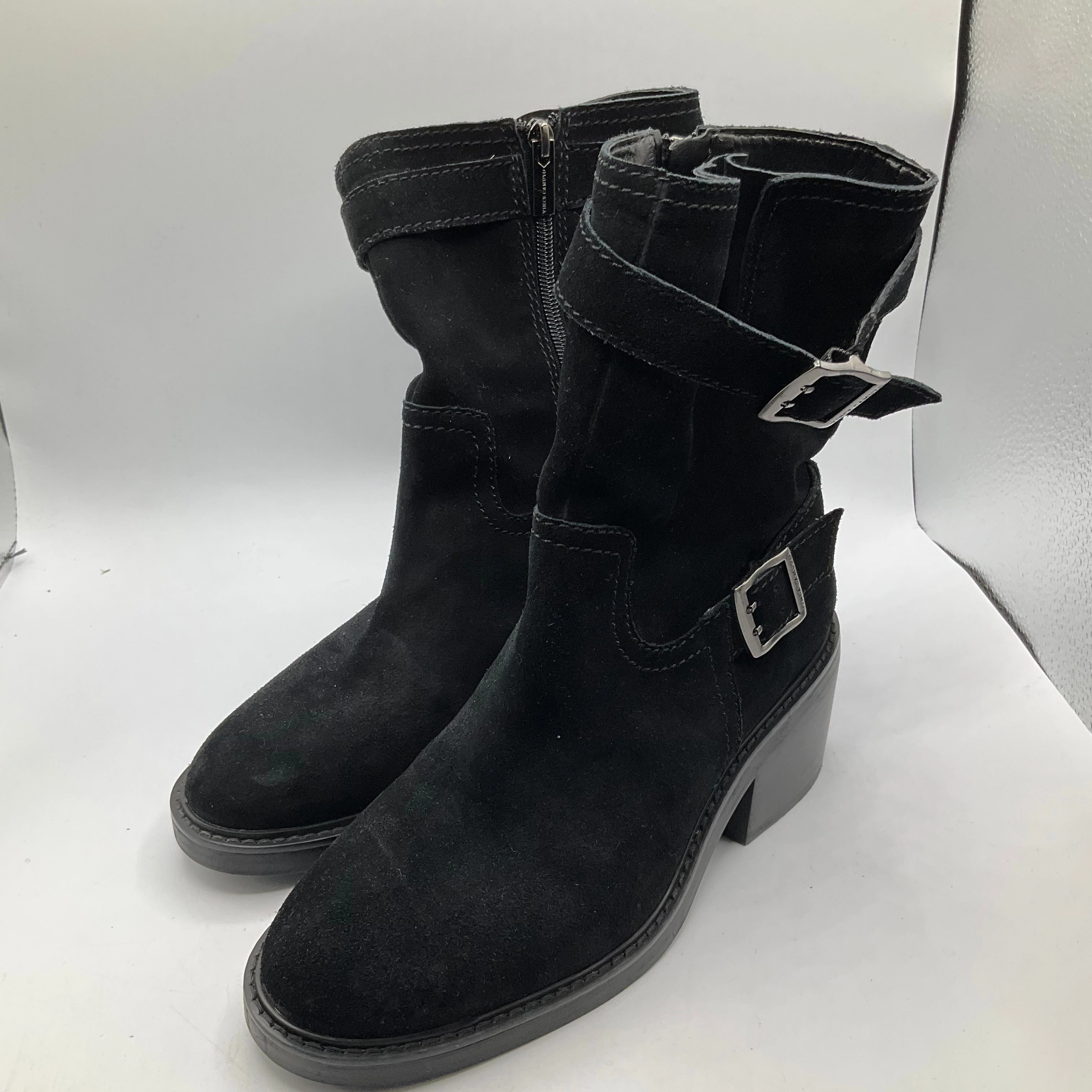 Boots Mid-calf Heels By Vince Camuto In Black, Size: 7.5 K2 Snowboard Boots