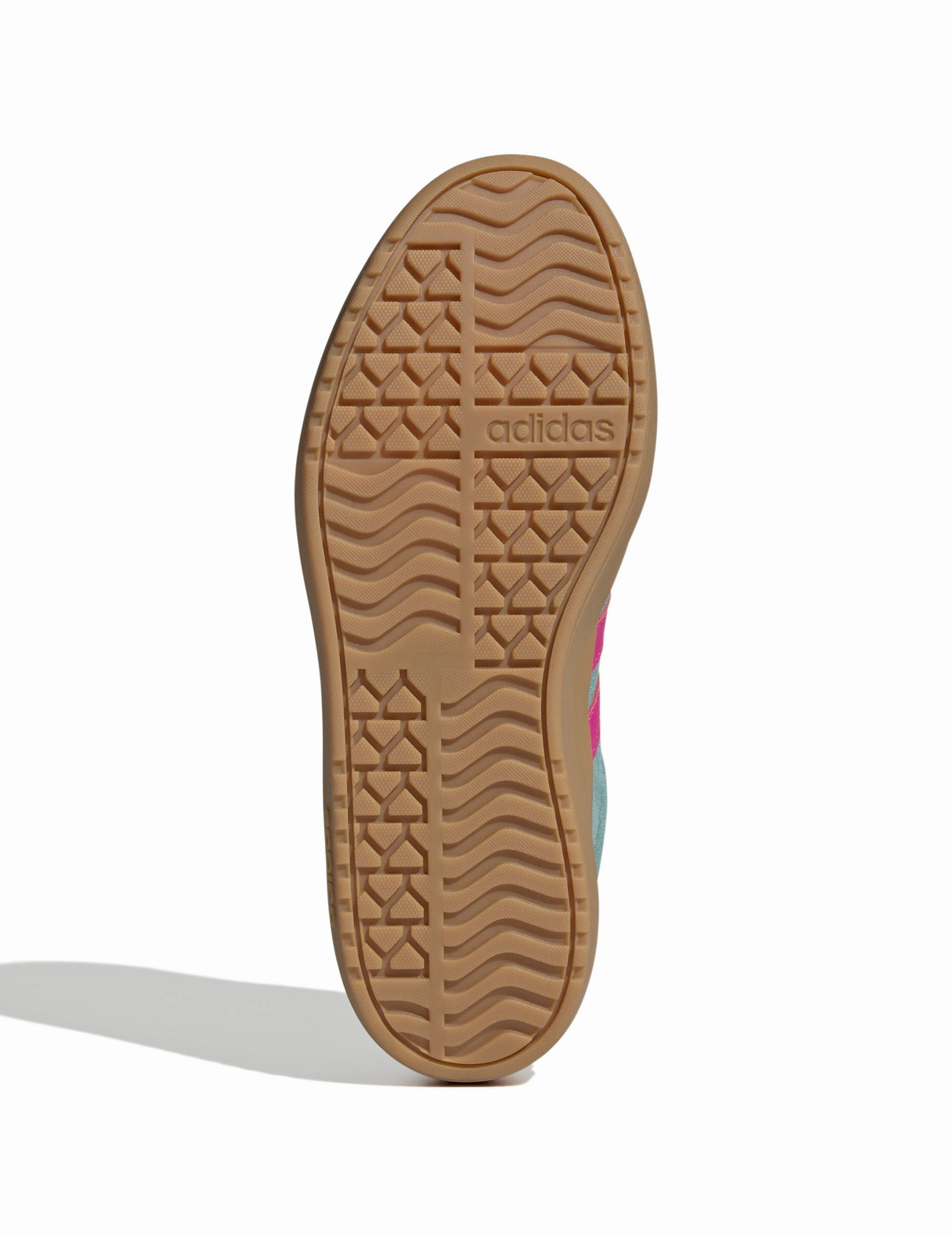 VL Court Bold Shoes - Powder Teal/Shock Pink/Powder Yellow Sneaker Adidas Shoes