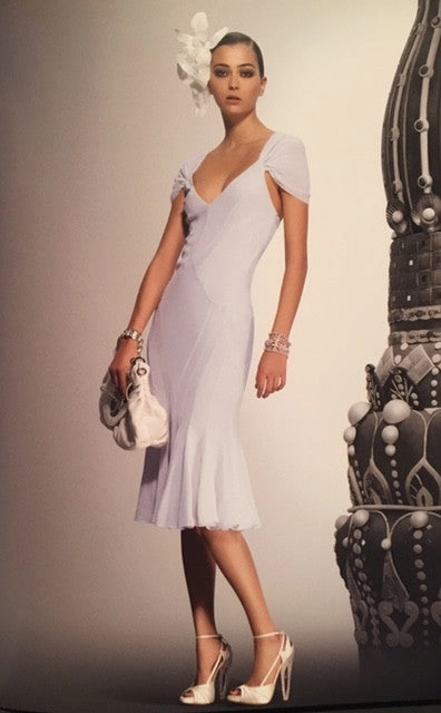 Christian Dior - Platform Sandals in Satin with Swarovski Heels - IT 39 Patent Leather Heel Sandals