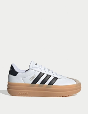 VL Court Bold Shoes - Cloud White/Core Black/Wonder Beige Adidas Basketball Shoes Dame 9