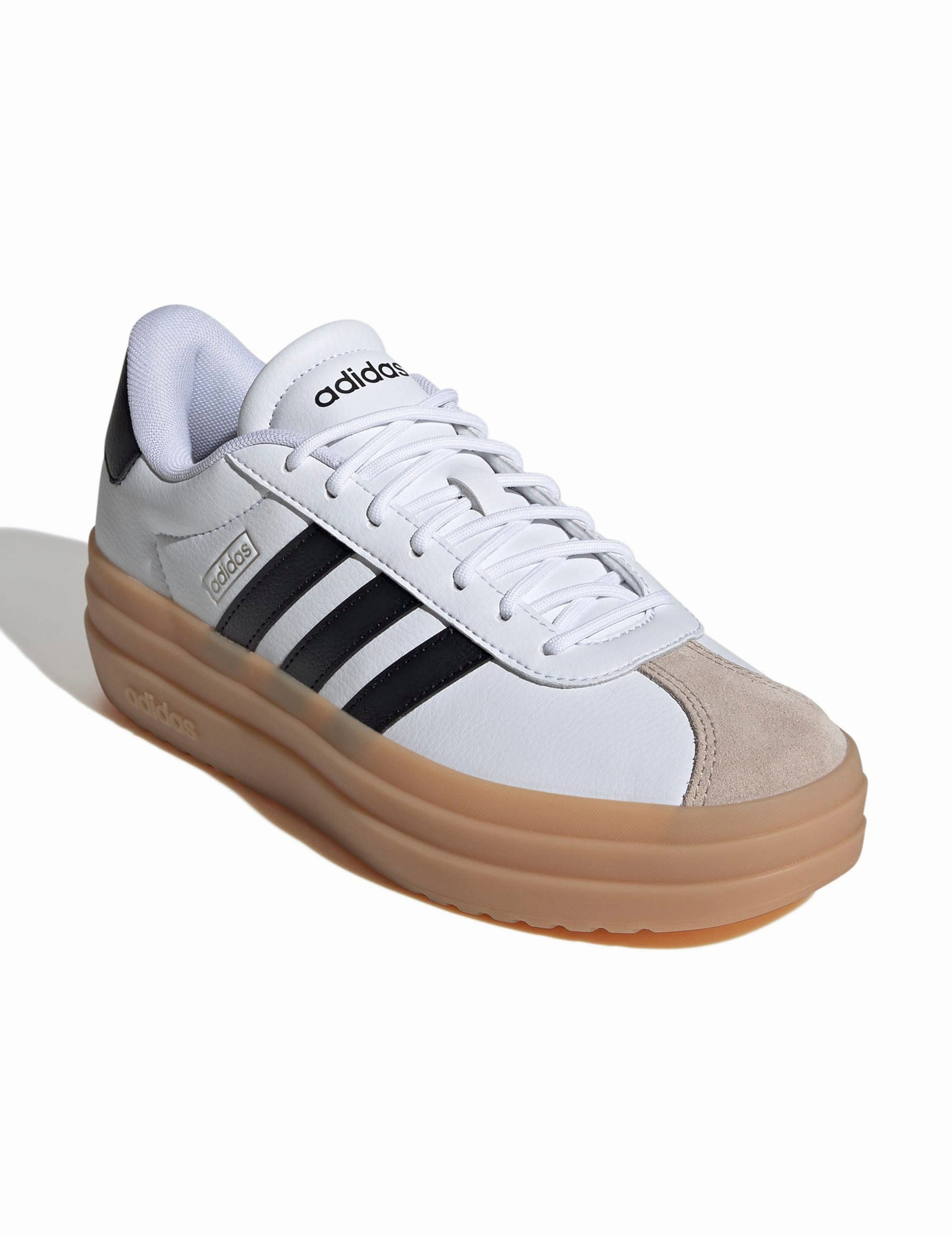 VL Court Bold Shoes - Cloud White/Core Black/Wonder Beige Adidas Advantage 2.0 Shoes