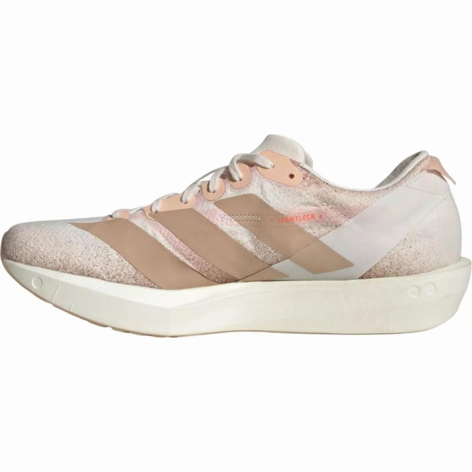 Unisex Shoe Size Chart Adidas Women's Adizero Adios 9 Running Shoes Chalk White / Warm Sandstone / Impact Orange