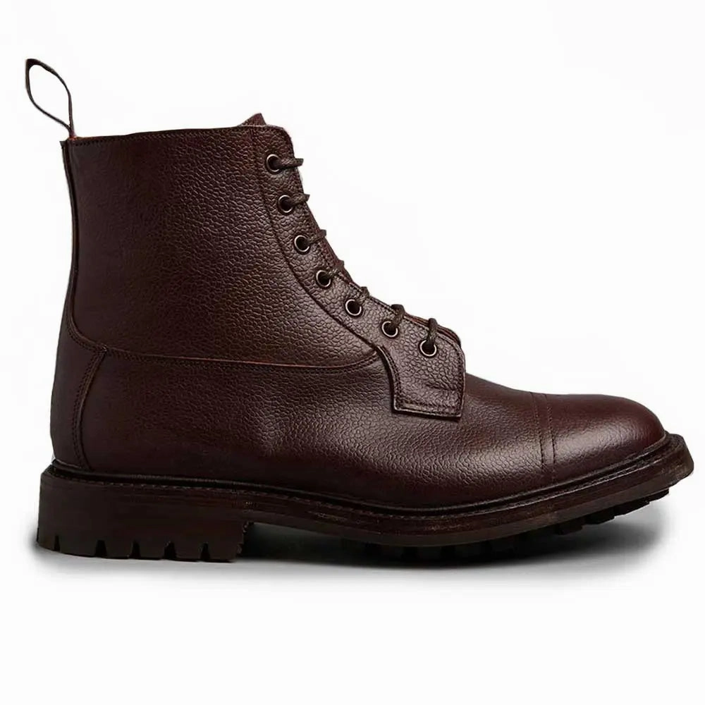 Oxford Vs Derby Shoes TRICKER'S Grassmere Boots - Mens - Brown Zug Grain
