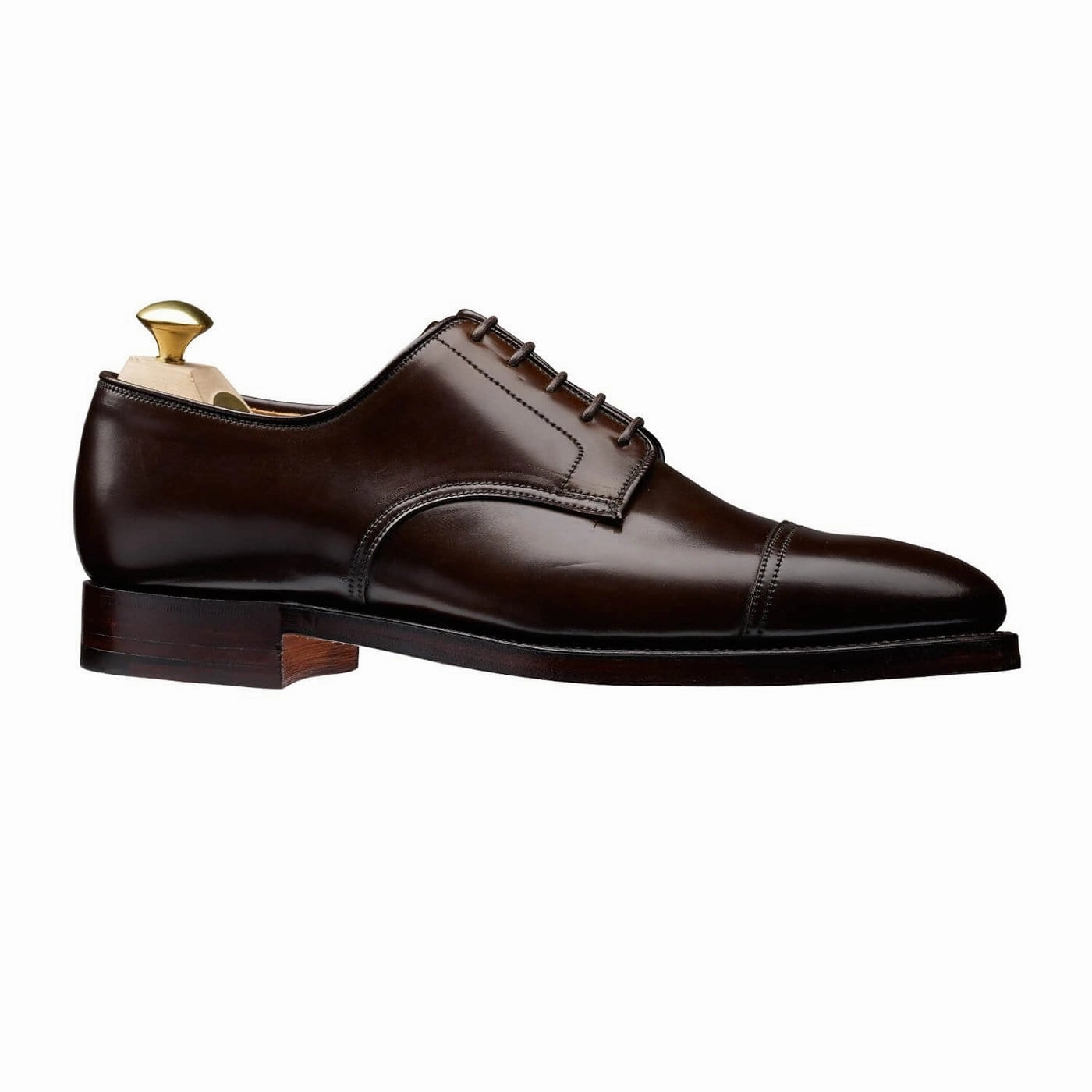 Bradford Dark Brown Cordovan Lace-up Shoes Brand